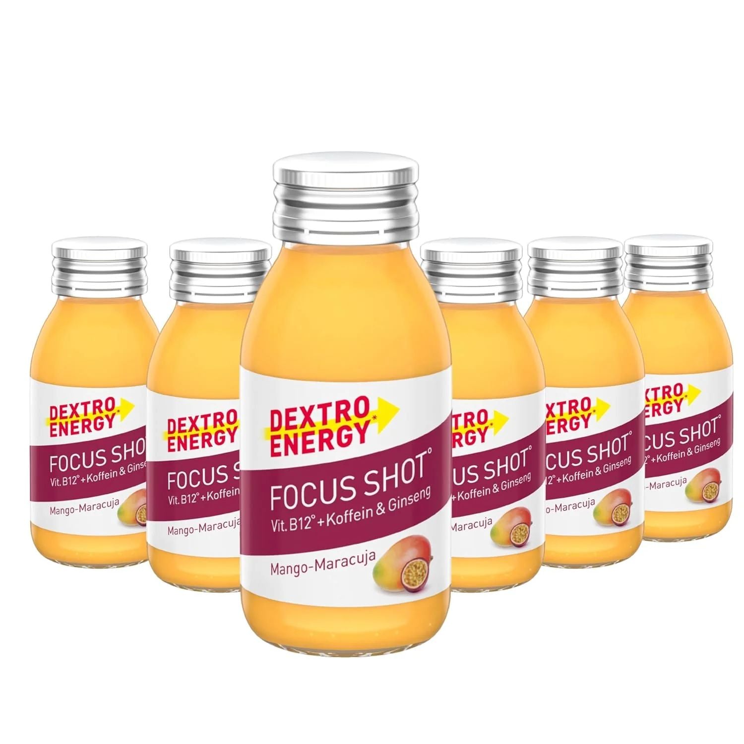 Dextro Energy Focus Shot Mango-Maracuja (12x60ml)