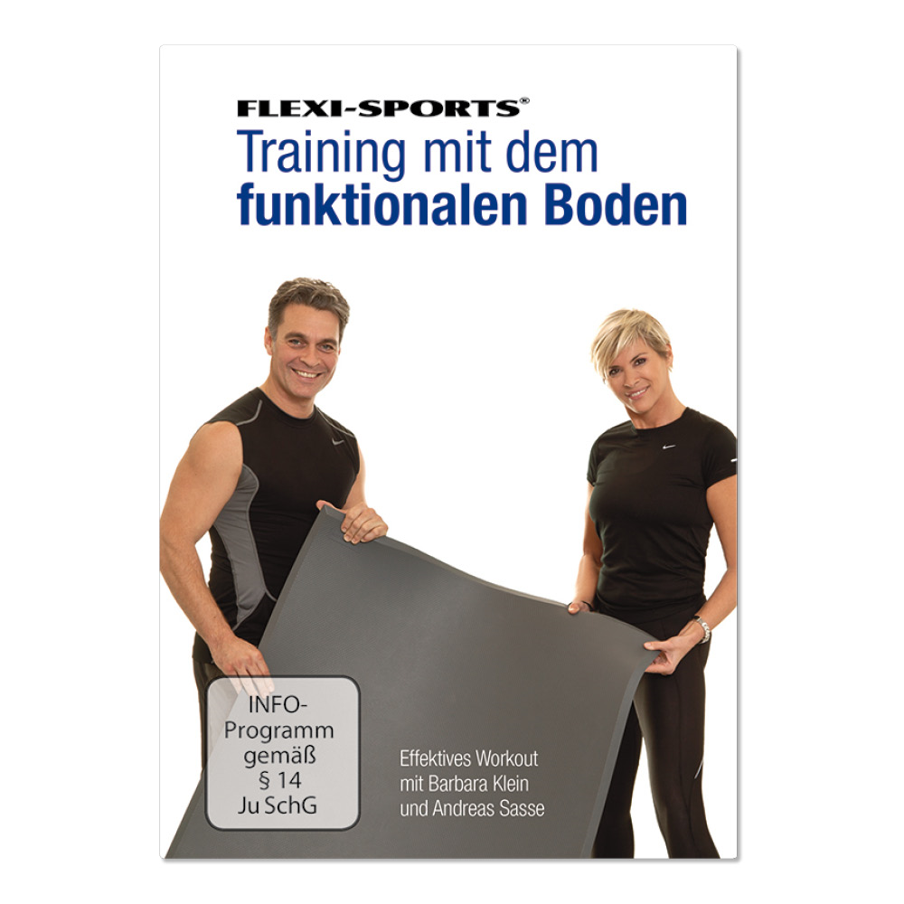 Functional Training Bodenmatte Grün + Übungs-DVD "Training mit dem Funktionalem Boden"