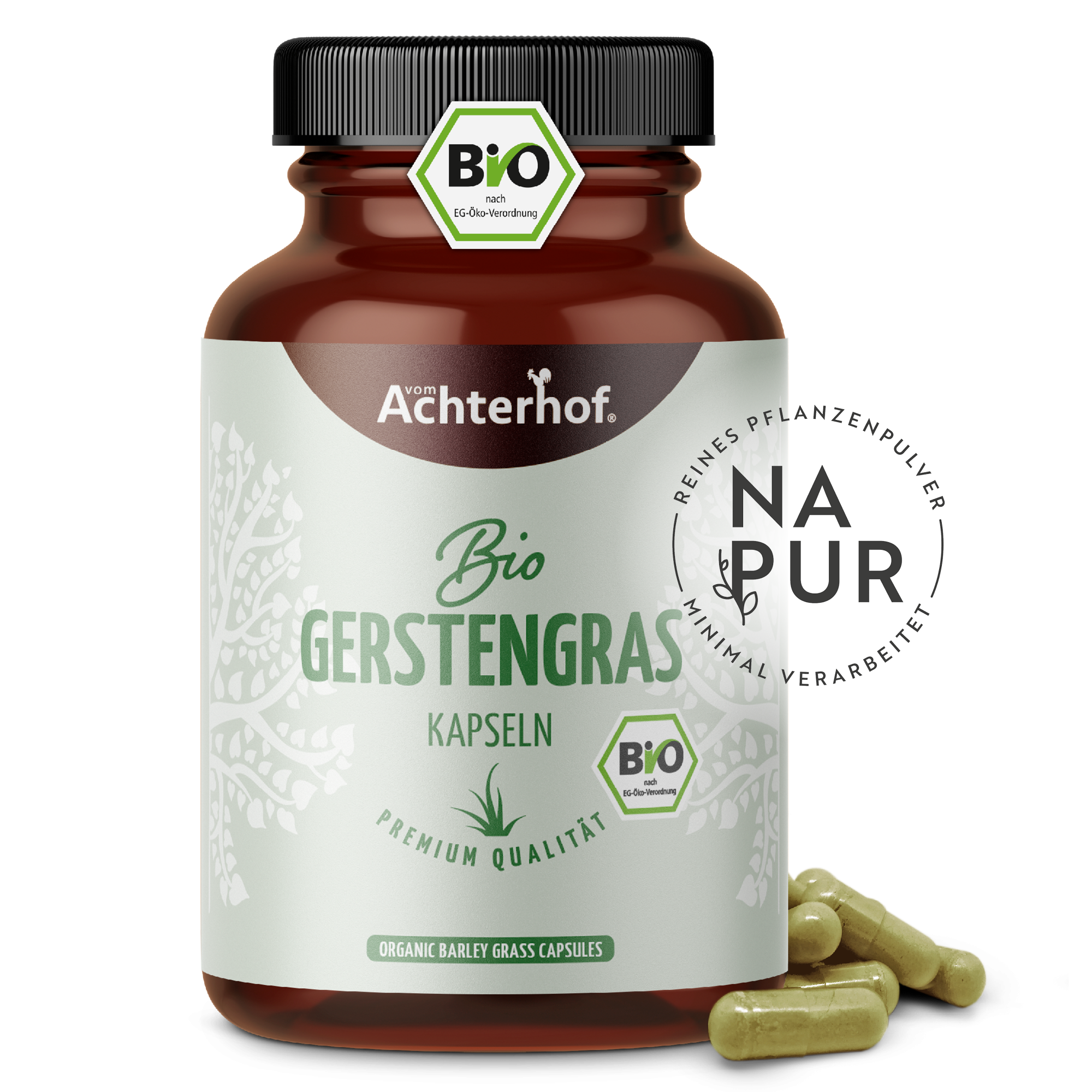 Bio Gerstengras Kapseln (180 Kapseln)
