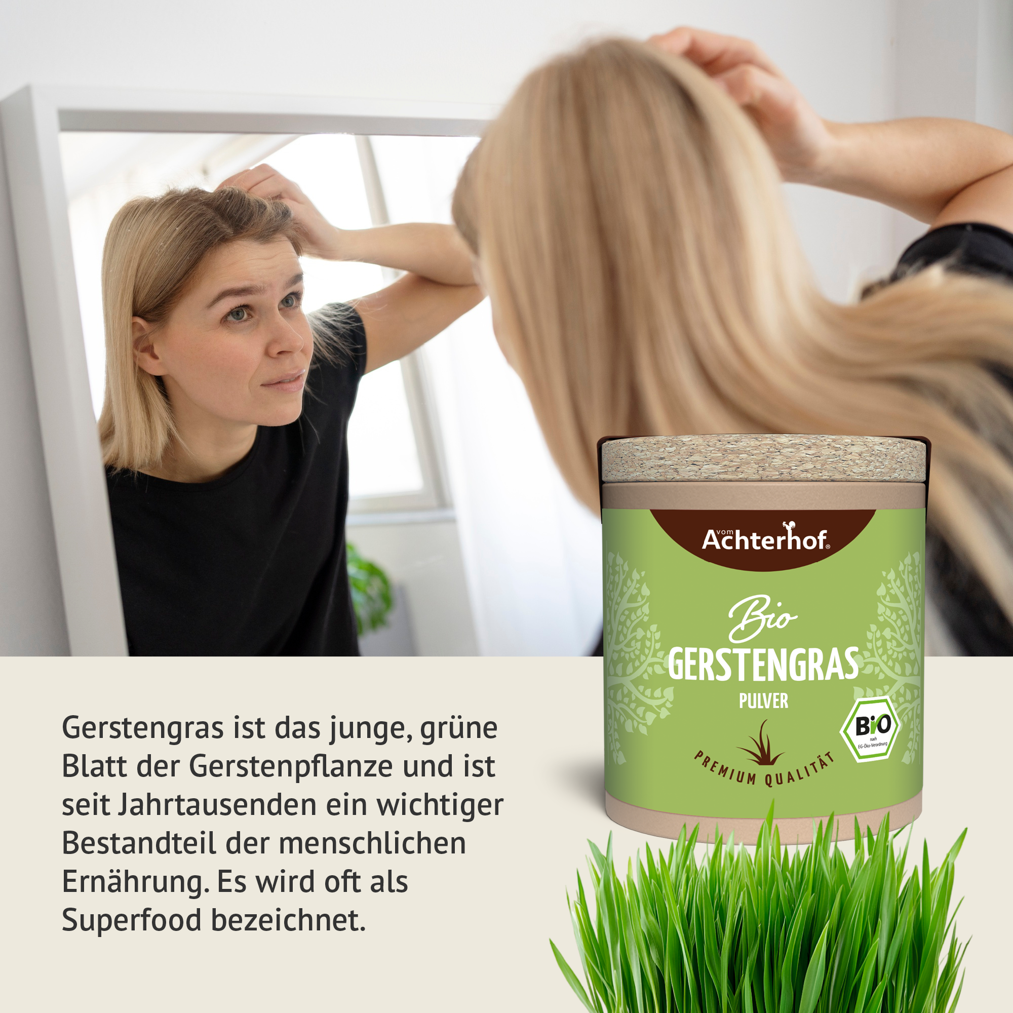 Bio Gerstengras Pulver (40g)