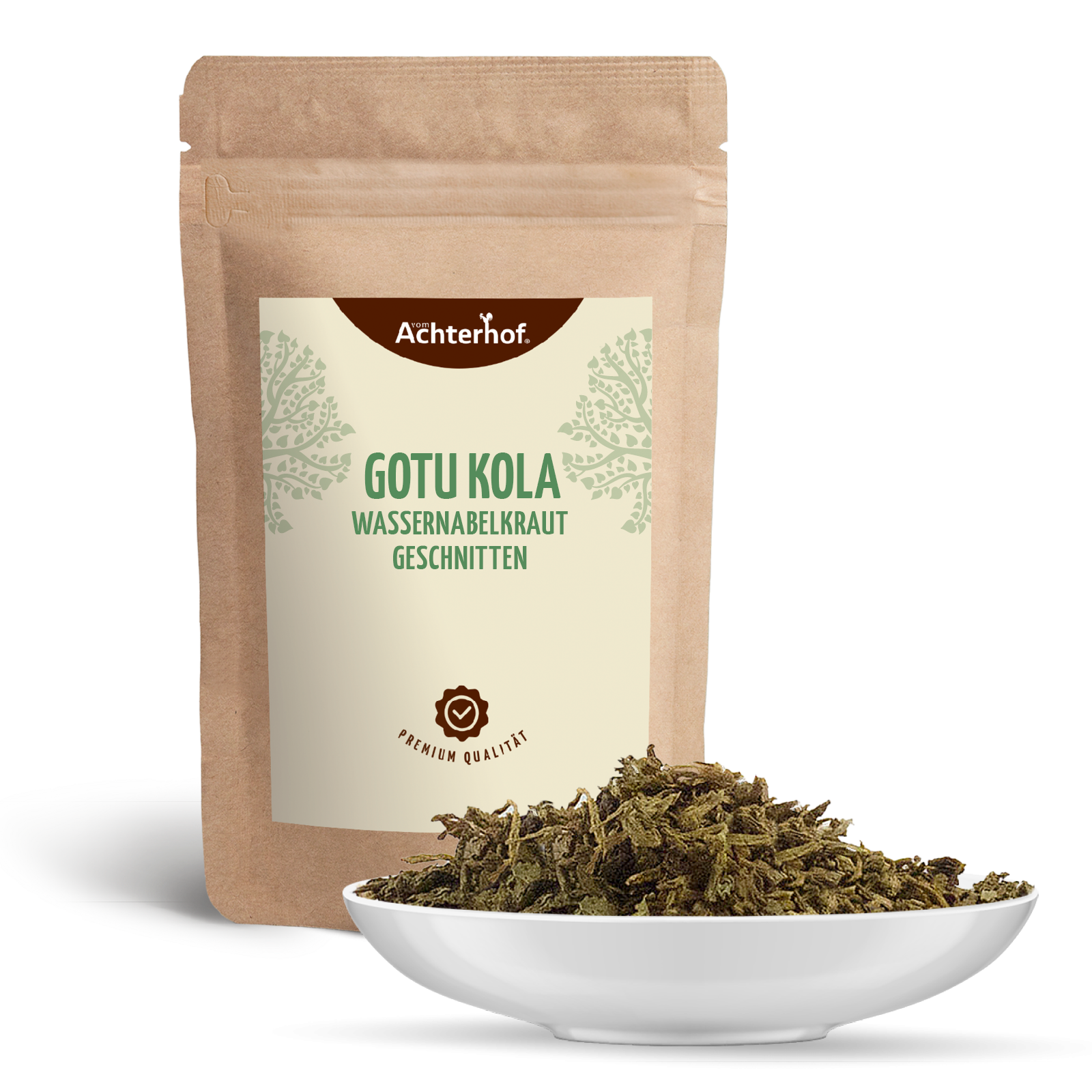 Gotu Kola Wassernabelkraut geschnitten (250g)