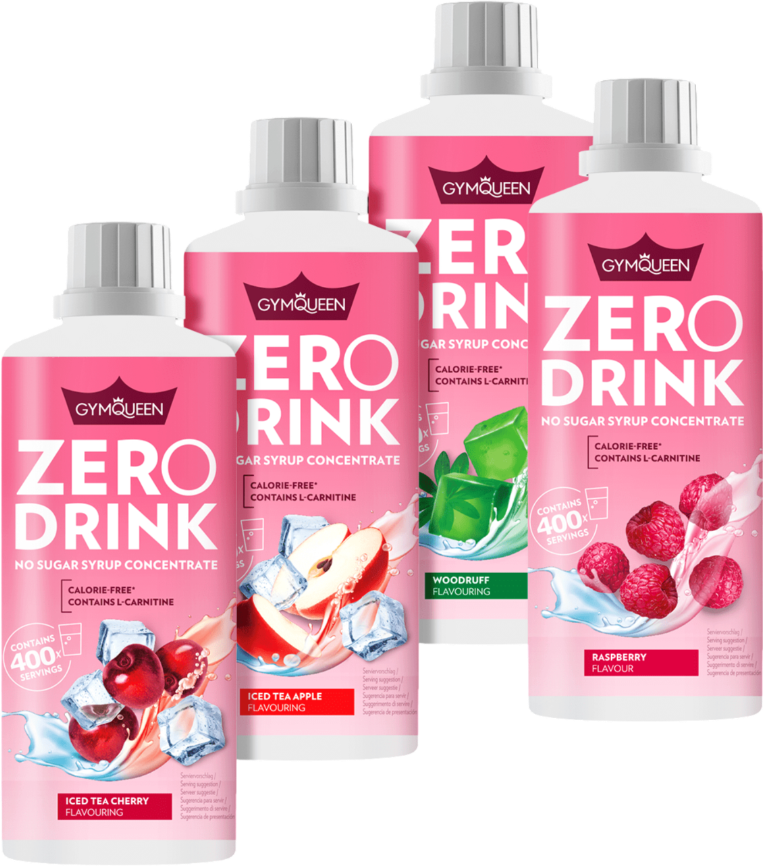 Zero Drink 4er Pack inkl. Dosierspender