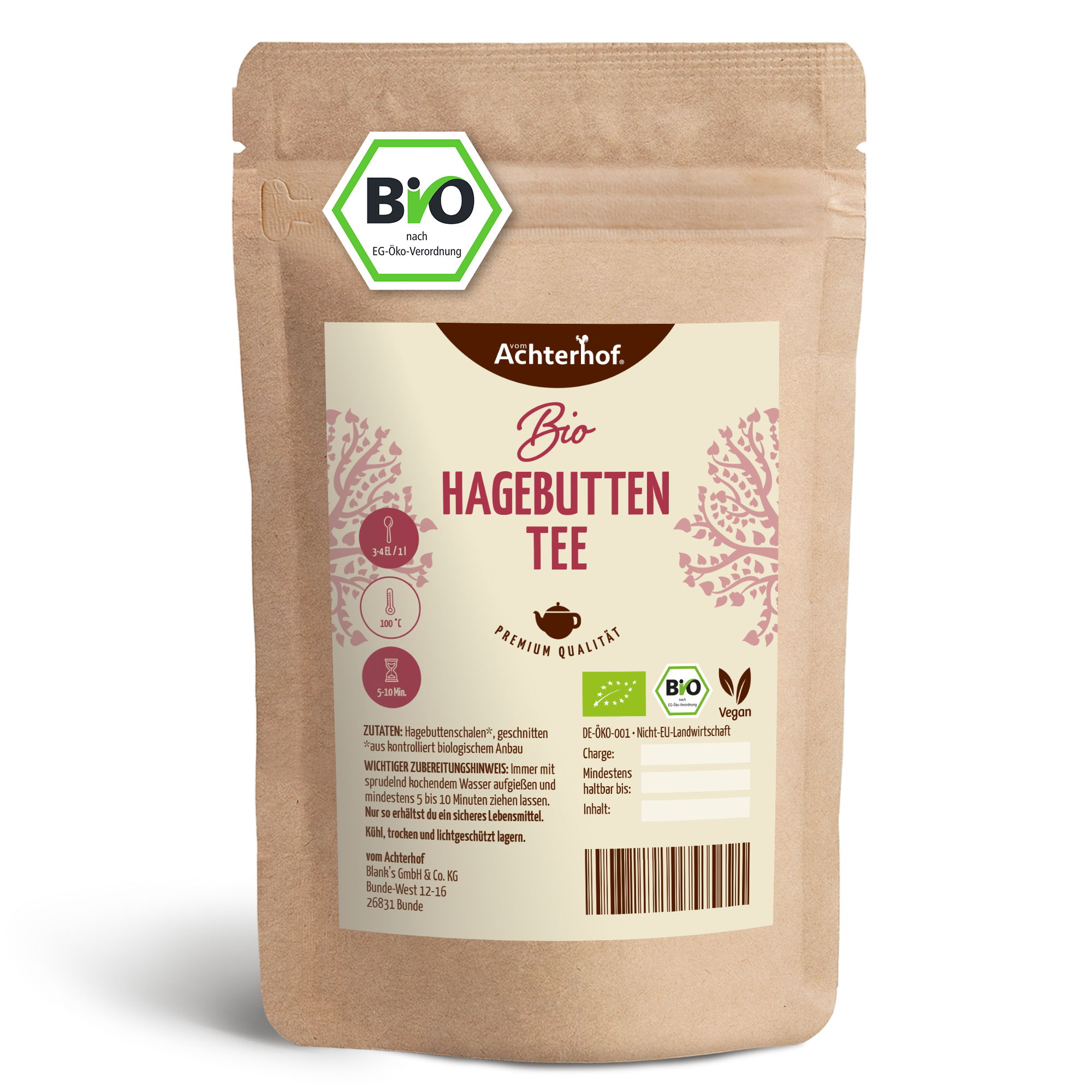 Hagebuttentee Bio (500g)