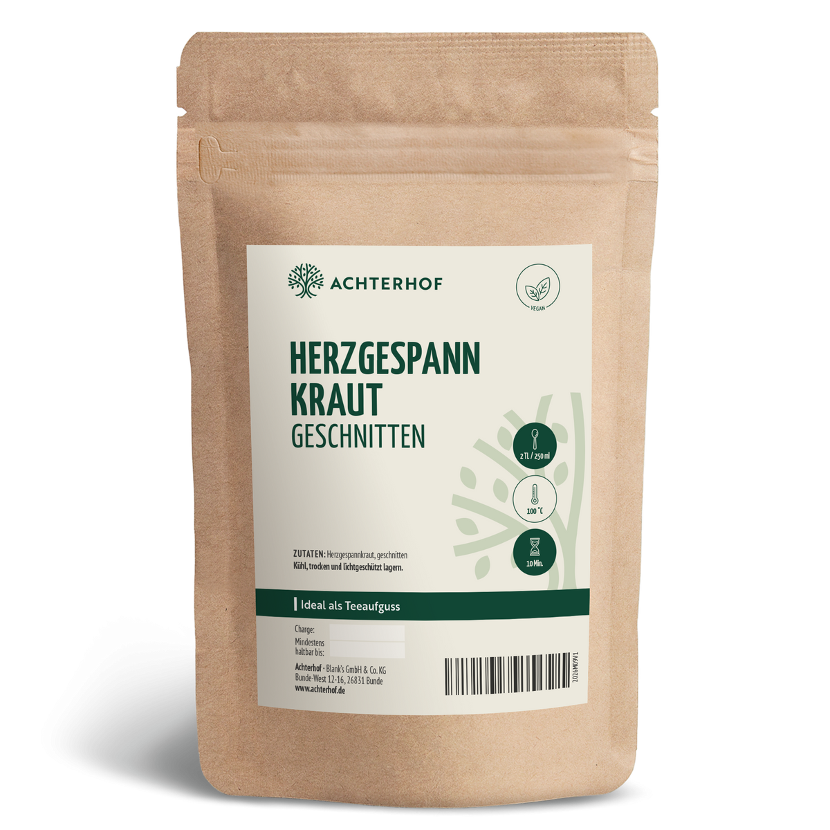 Herzgespannkraut geschnitten (100g)