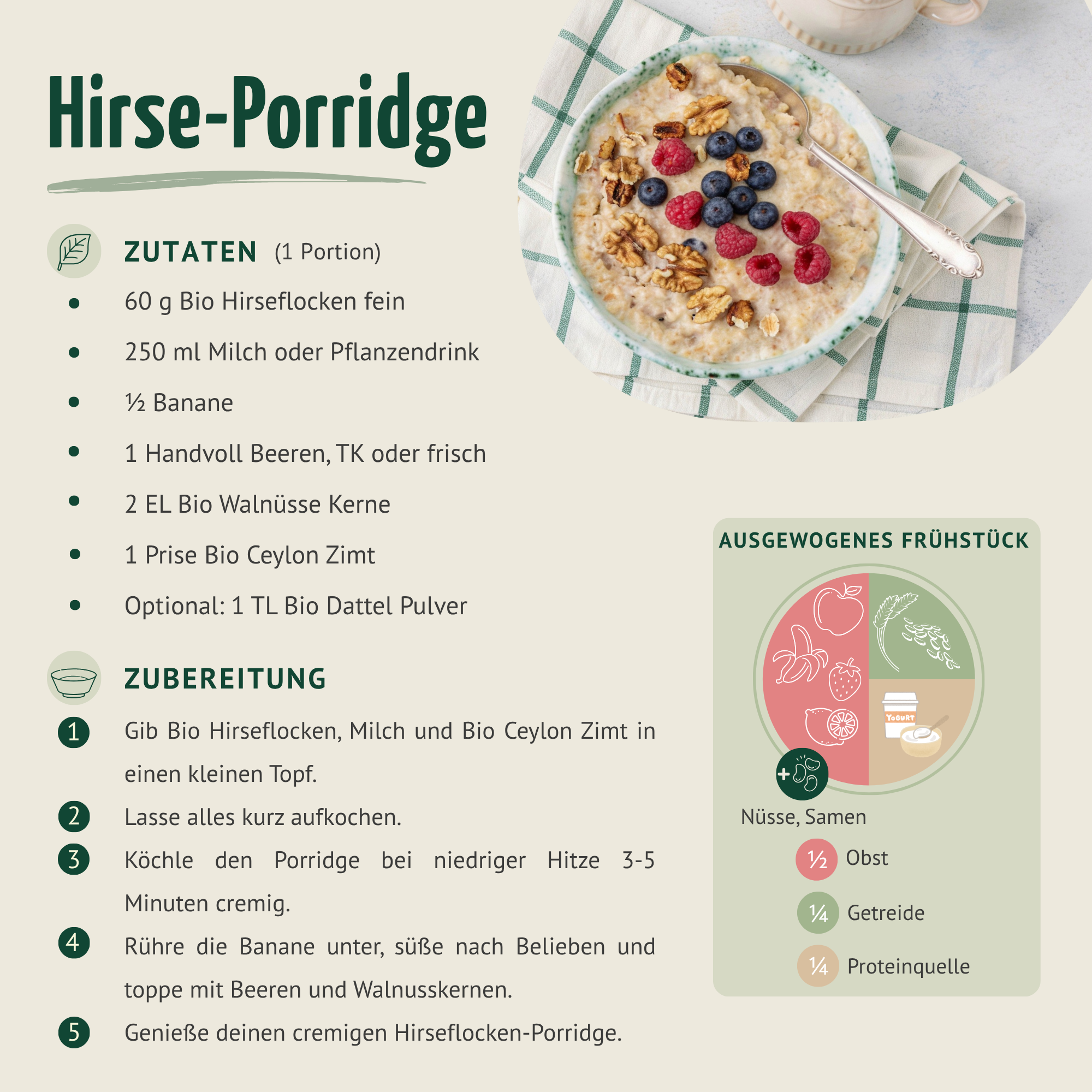 Bio Hirseflocken (500g)