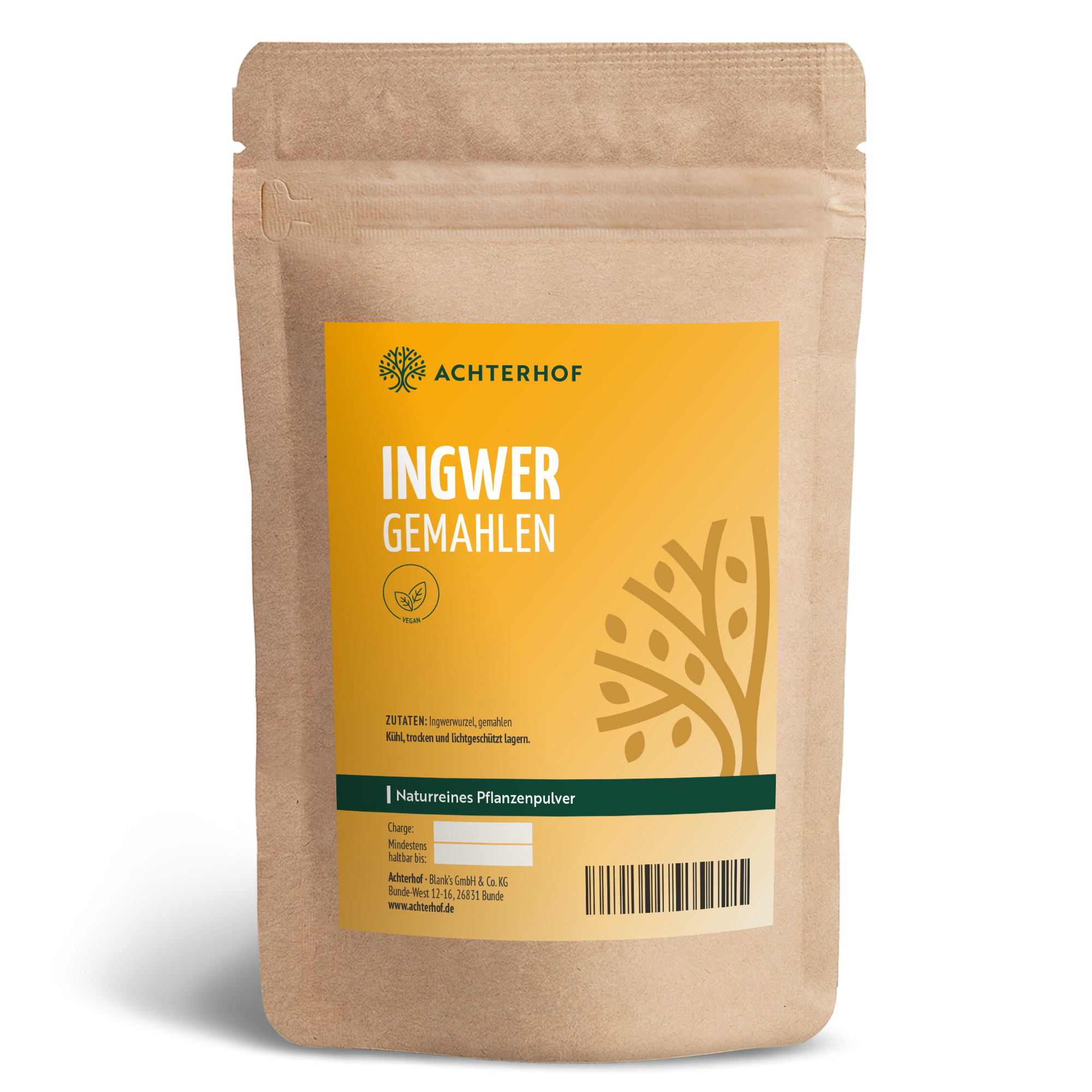 Ingwer gemahlen (1000g)