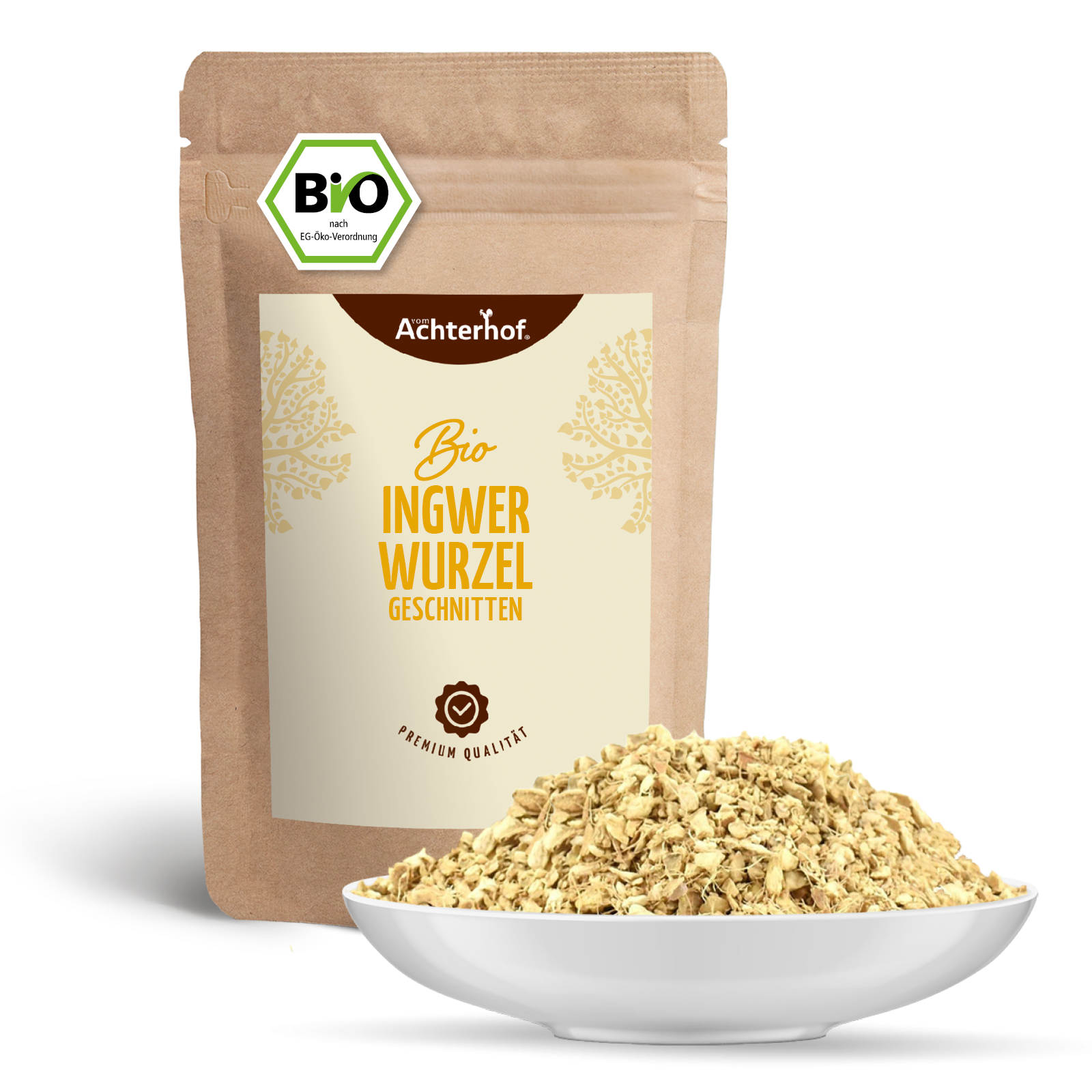 Ingwerwurzel geschnitten Bio (1000g)