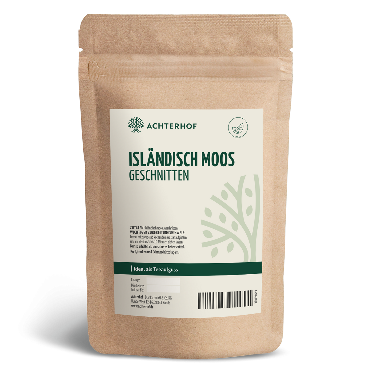 Isländisch Moos geschnitten (1000g)