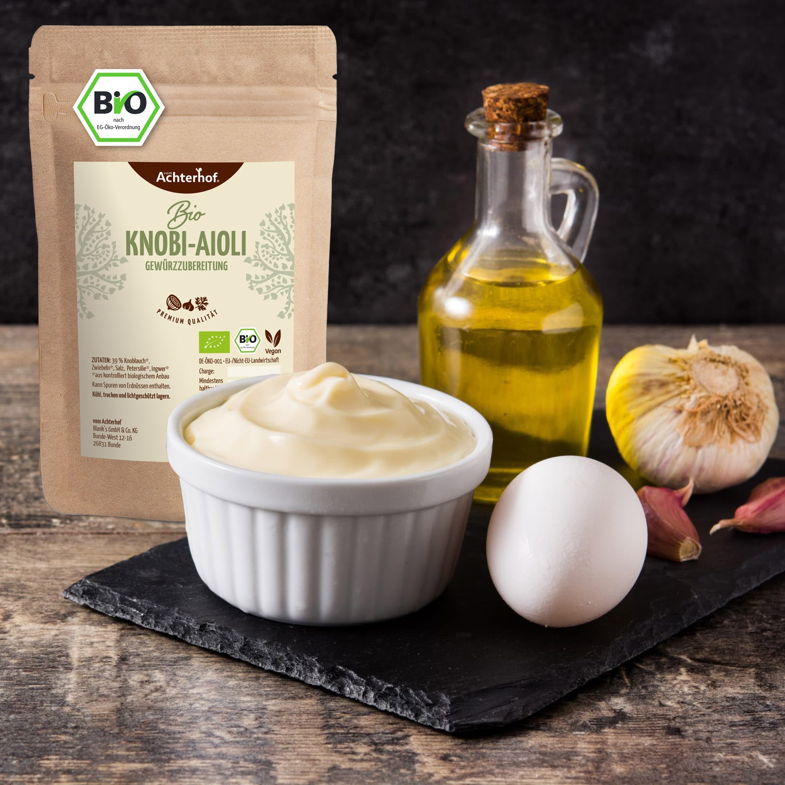 Knobi-Aioli Gewürzzubereitung Bio (100g)