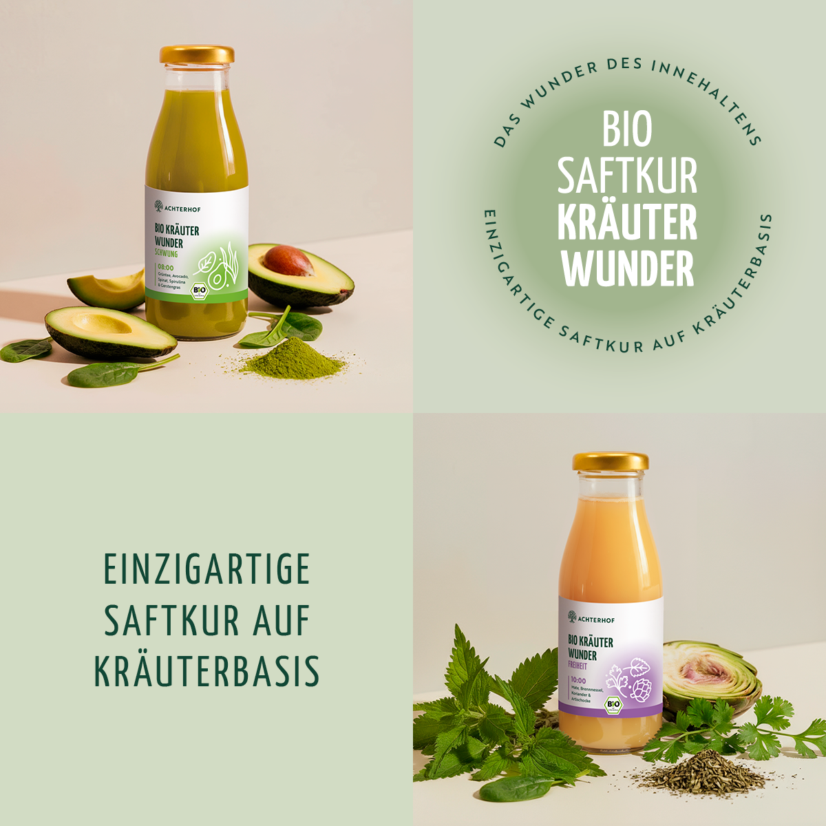 Kräuterwunder Bio Fastenkur 5 Tage (30 Flaschen)