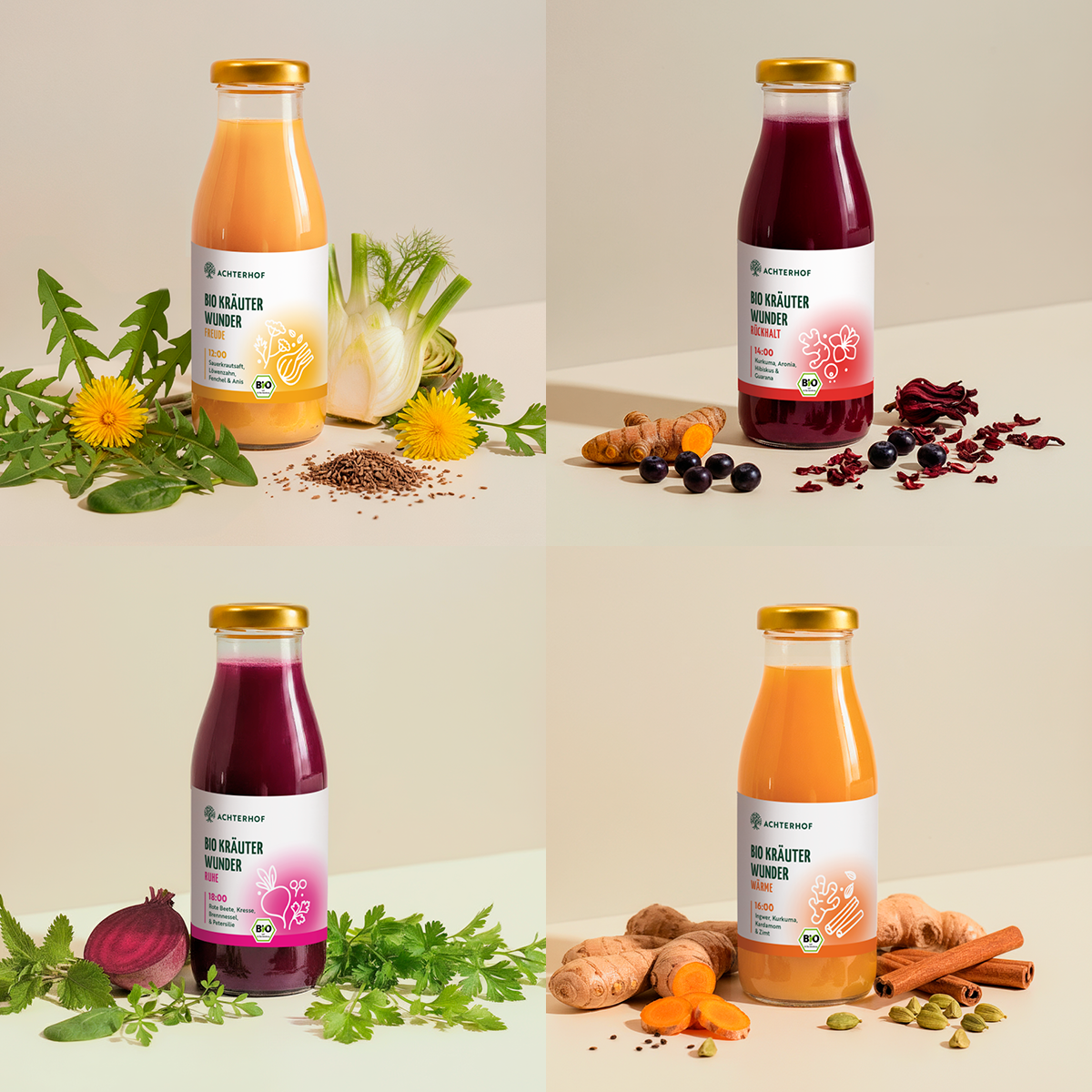 Kräuterwunder Bio Fastenkur 5 Tage (30 Flaschen)