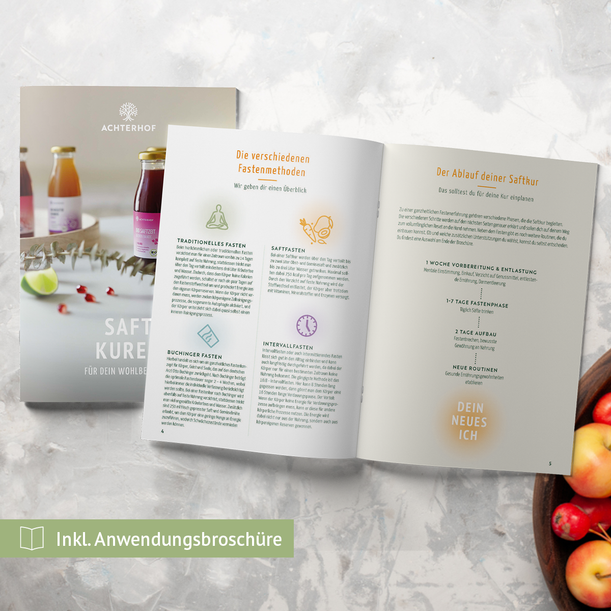 Kräuterwunder Bio Fastenkur 1 - 7 Tage (6 Flaschen pro Tag)