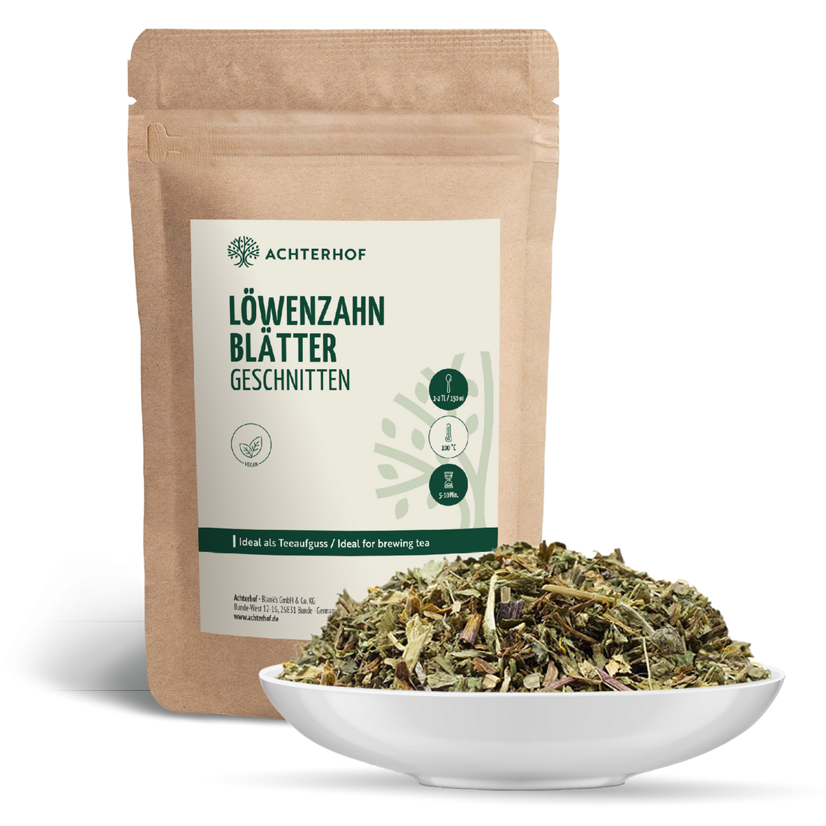 Löwenzahnblätter geschnitten (250g)