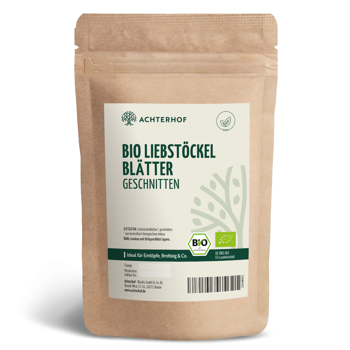 Liebstöckelblätter geschnitten Bio (250g)