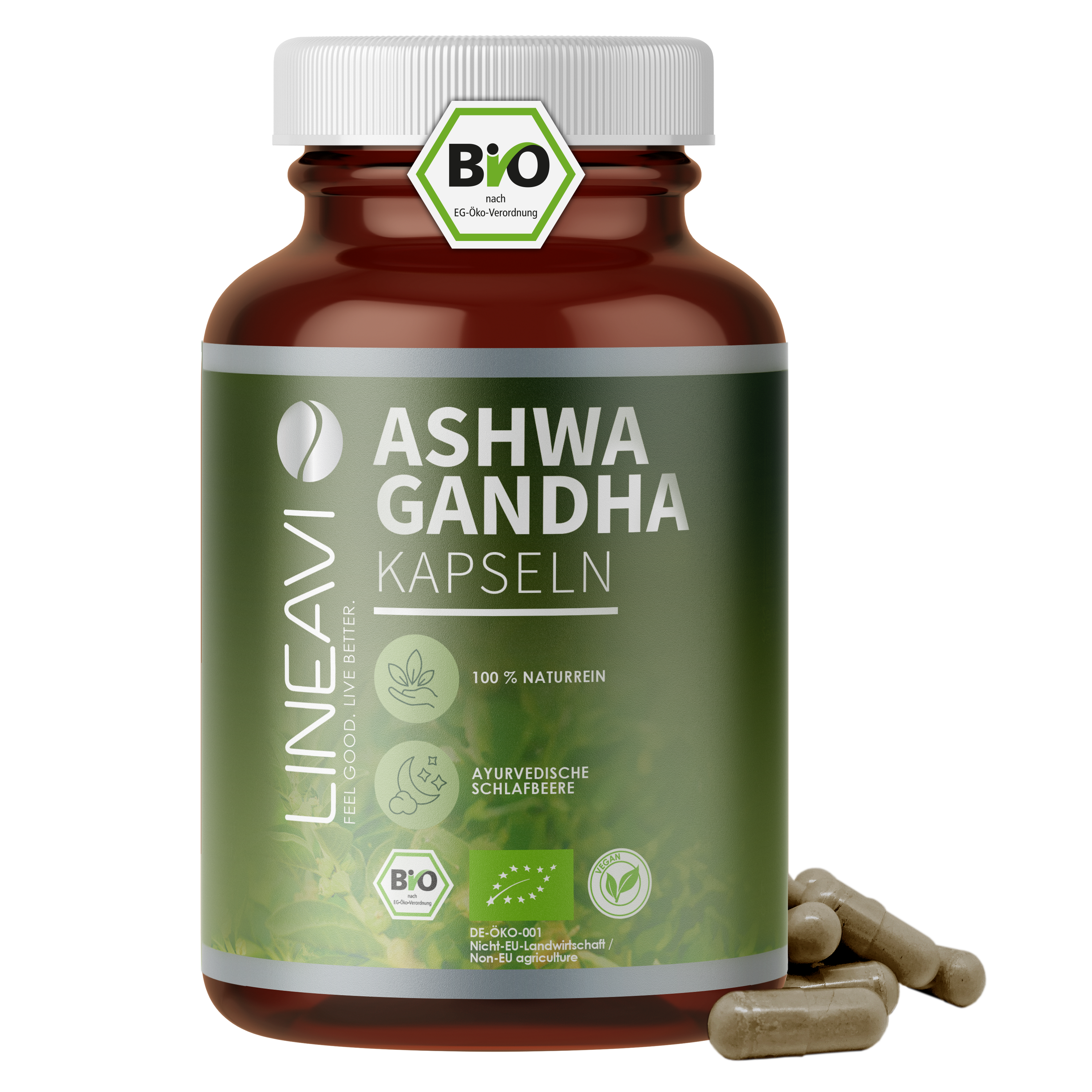 Ashwagandha Kapseln bio (150 Kapseln)