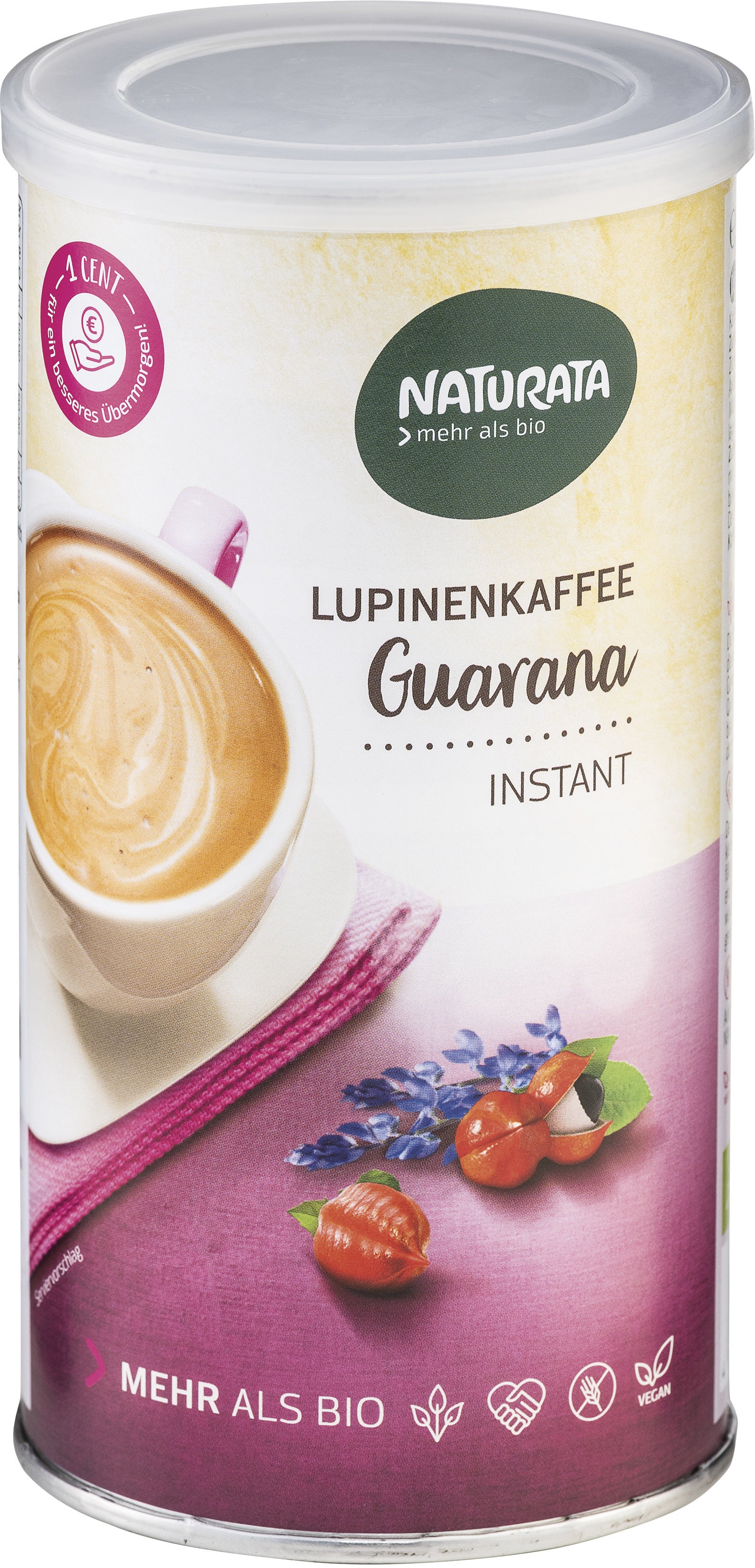 Lupinenkaffee Bio Instant Dose Guarana (150g)