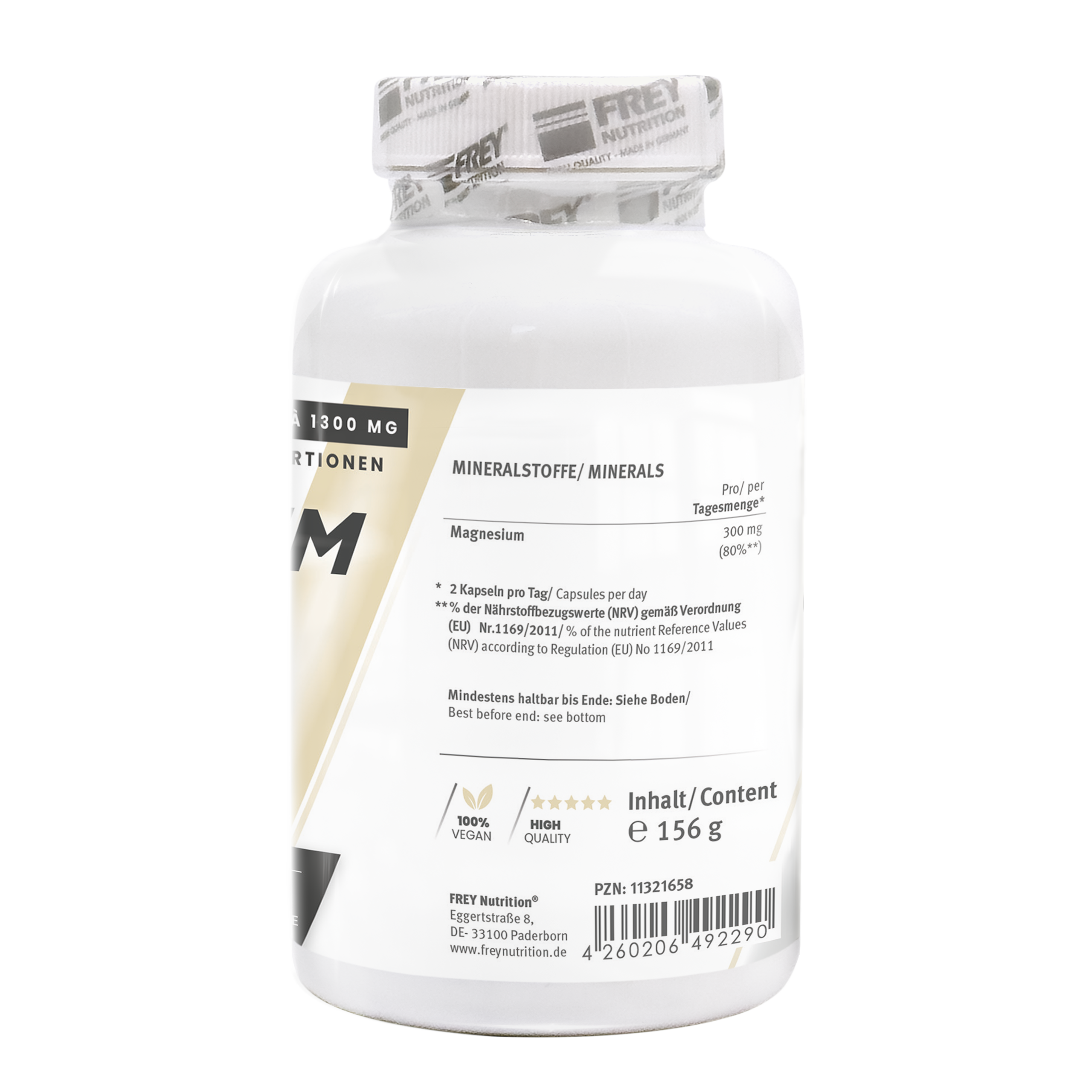 Magnesium Citrat (120 Kapseln)