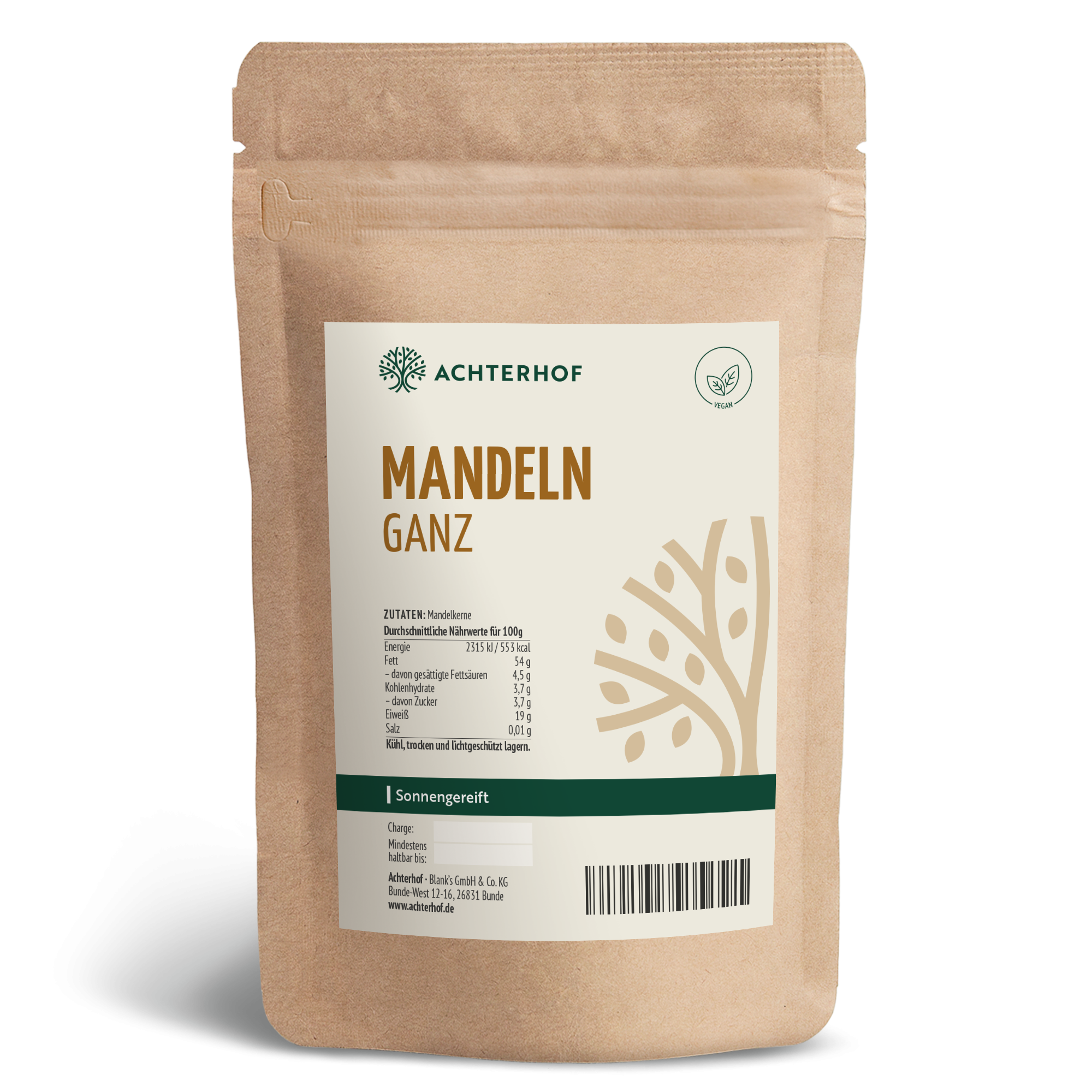 Mandeln ganz (250g)