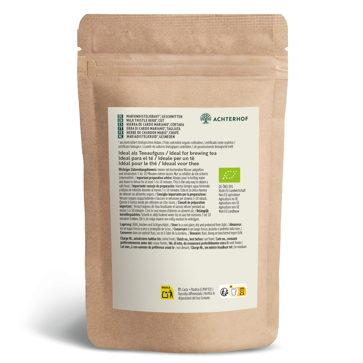 Mariendistelkraut geschnitten Bio (250g)
