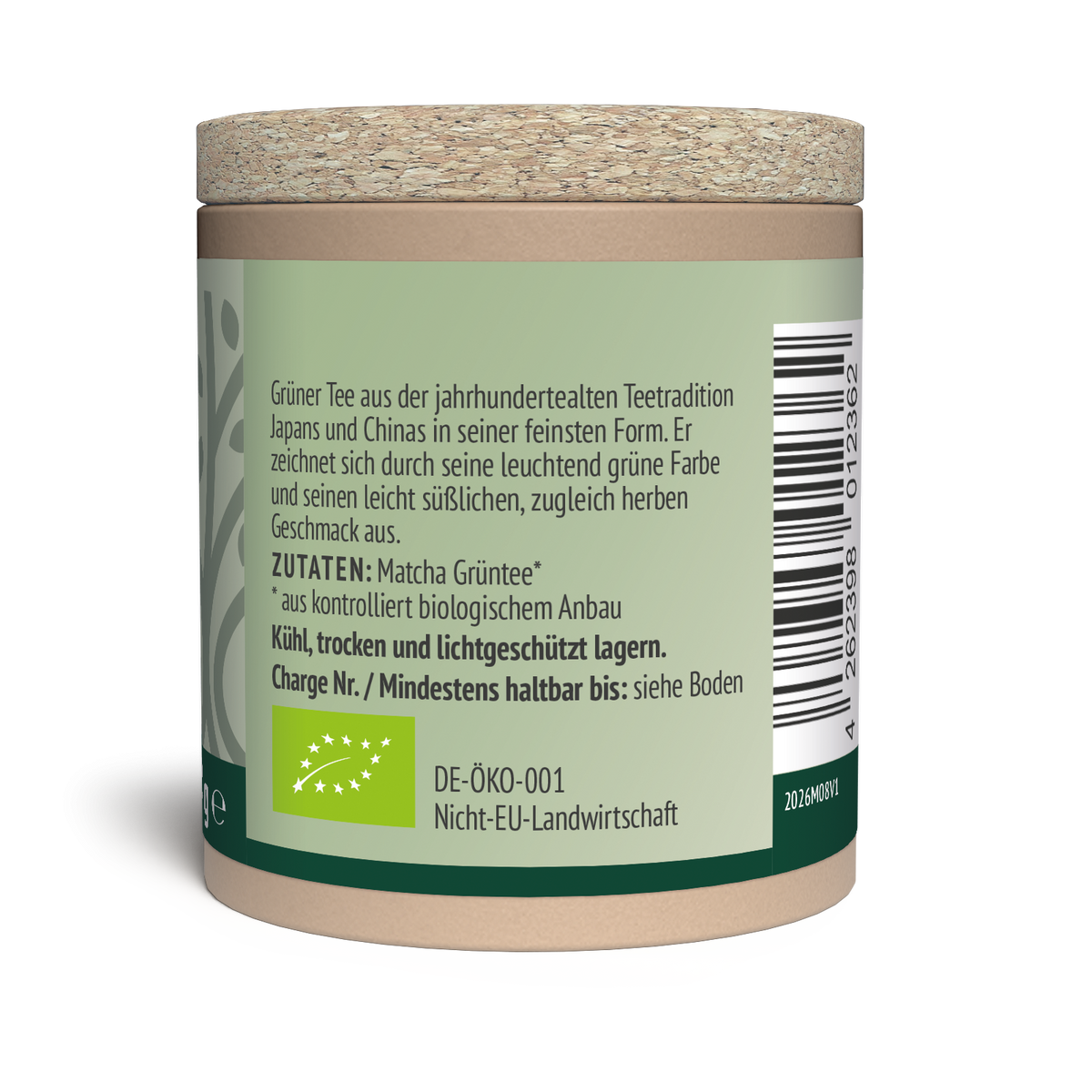 Bio Matcha Grüntee Pulver (50g)