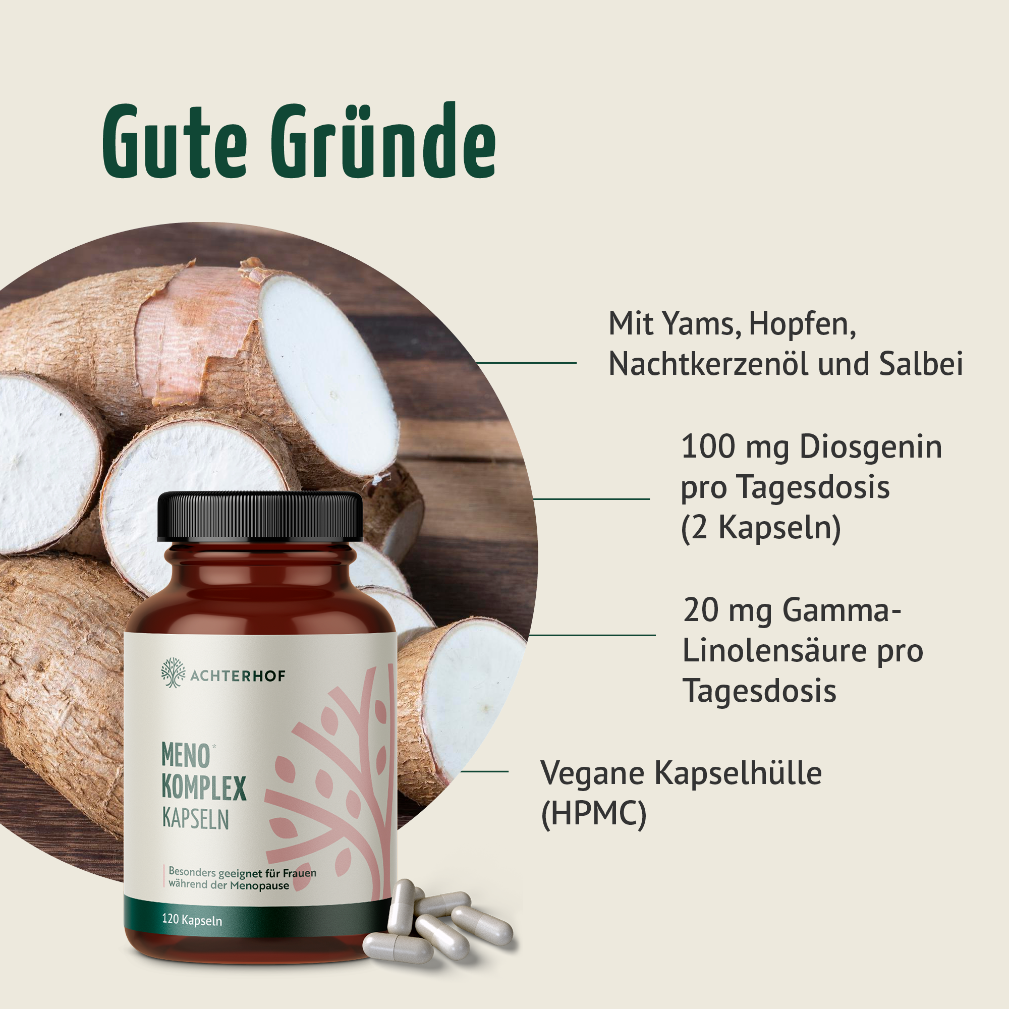 Meno Komplex Kapseln (120 Kapseln)