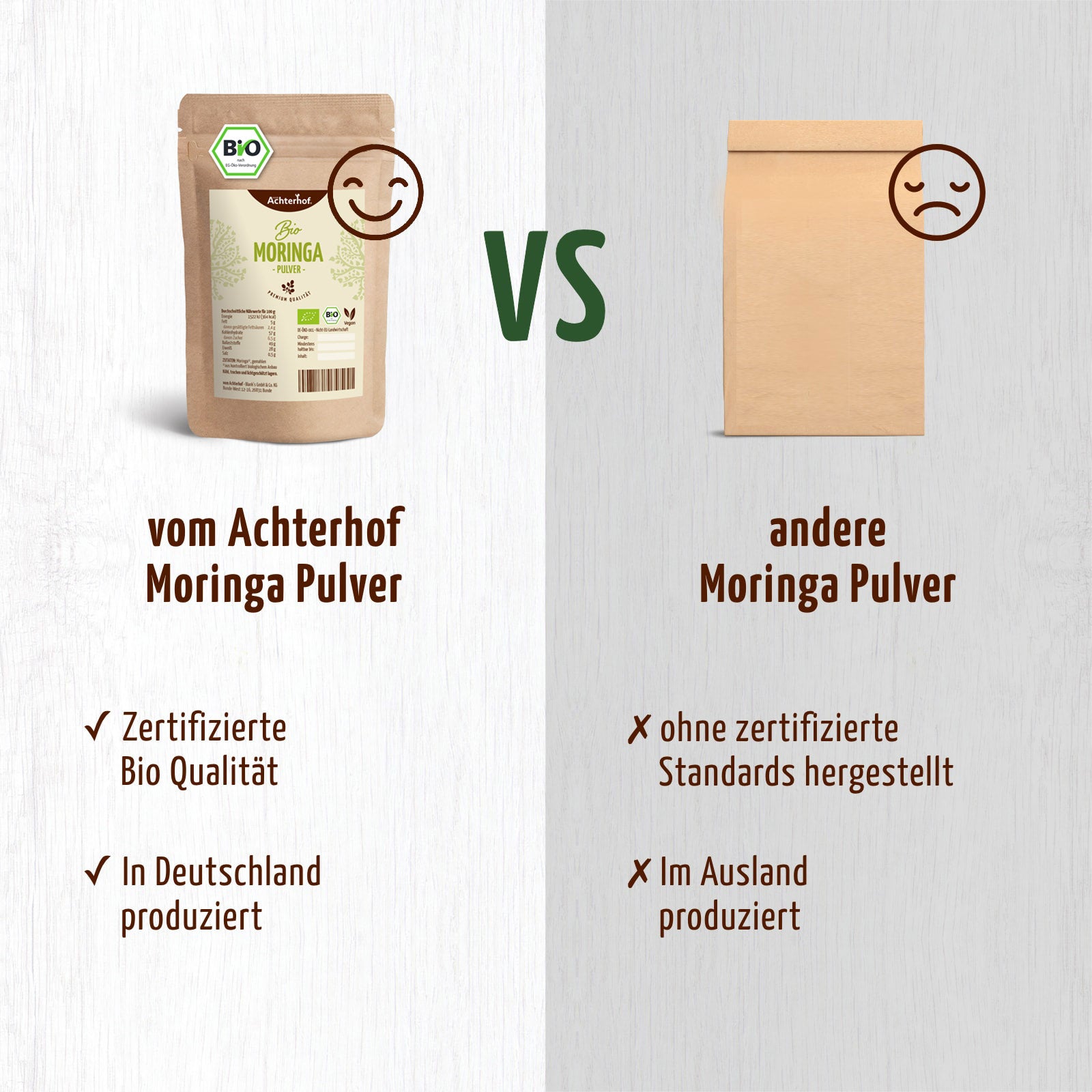 Moringa Pulver Bio (1000g)