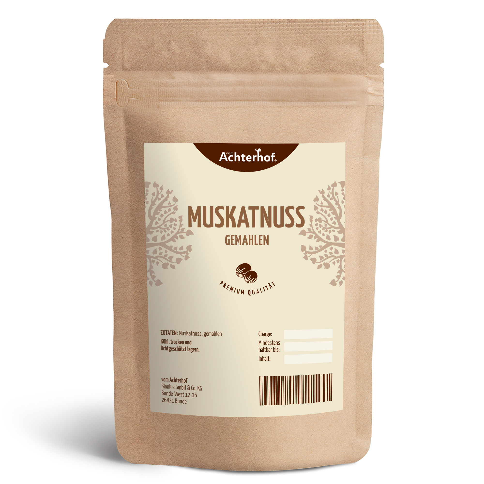 Muskatnuss gemahlen (250g)