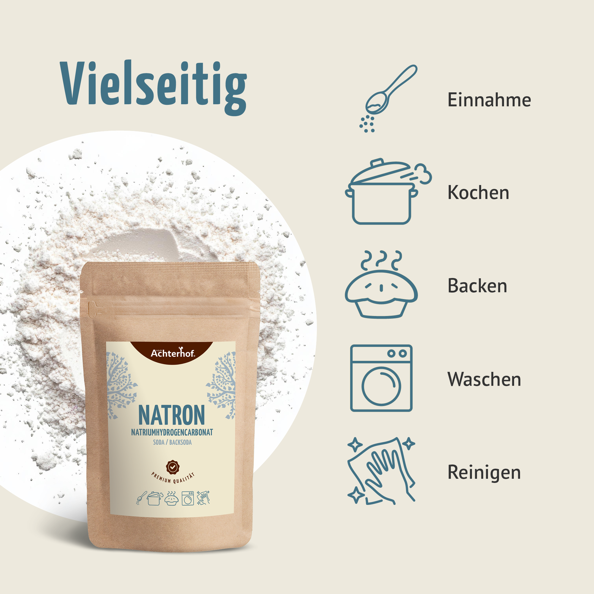 Natron Natriumhydrogencarbonat (250g)