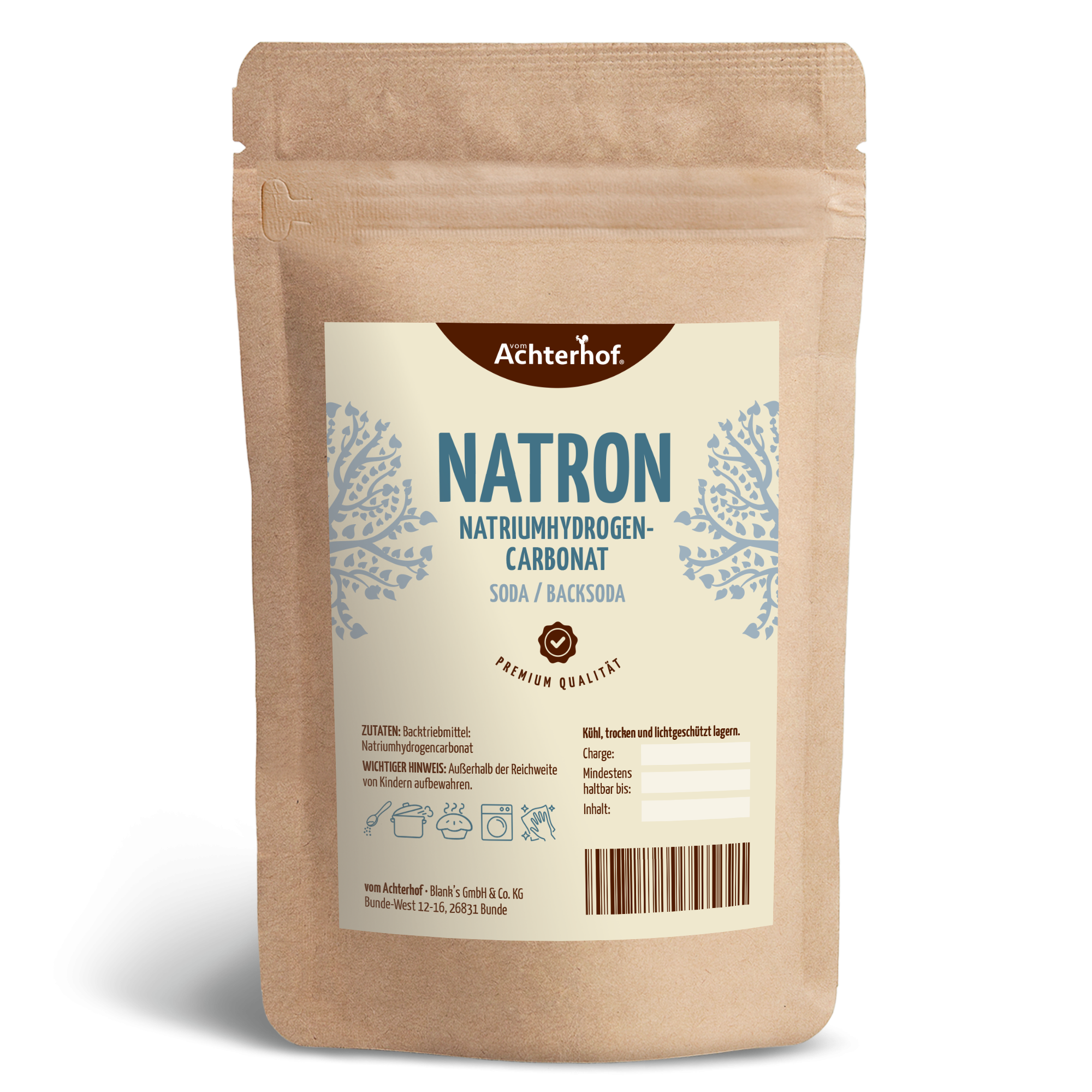 Natron Natriumhydrogencarbonat (1000g)