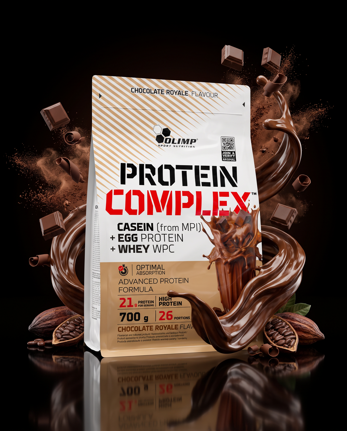 Protein Complex 100% (700g) Chocolate Royale