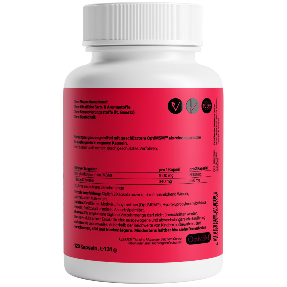 OptiMSM 1000mg (120 Kapseln)
