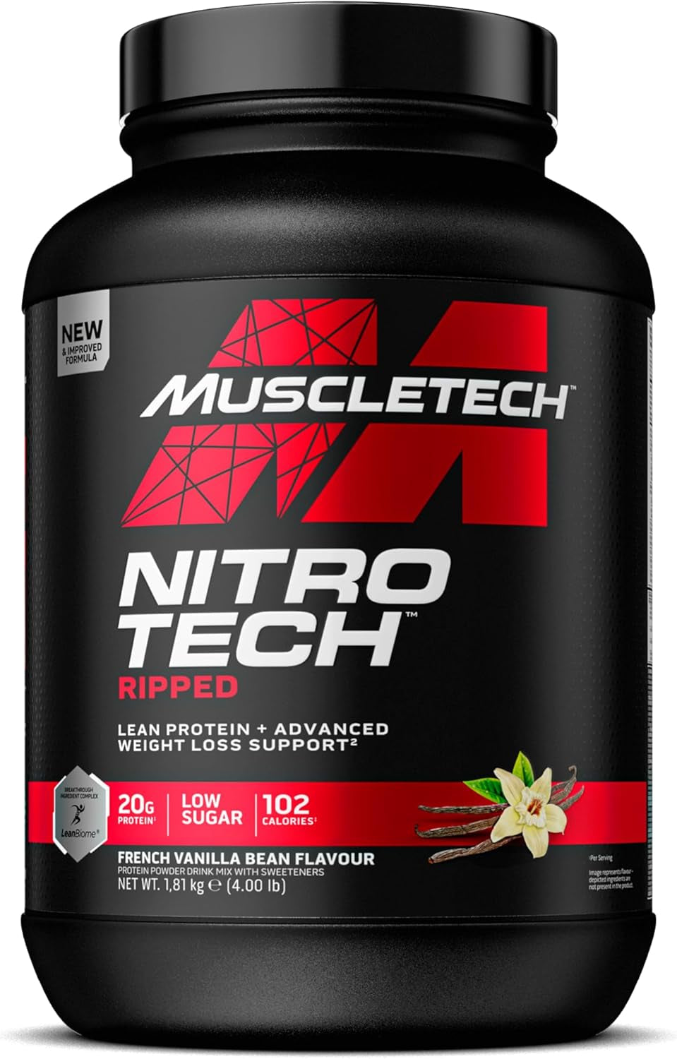 Performance Series Nitro-Tech Ripped French Vanilla Swirl (1806g)