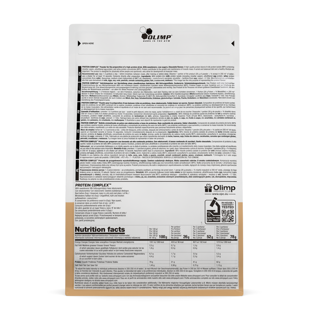 Protein Complex 100% (700g) Chocolate Royale