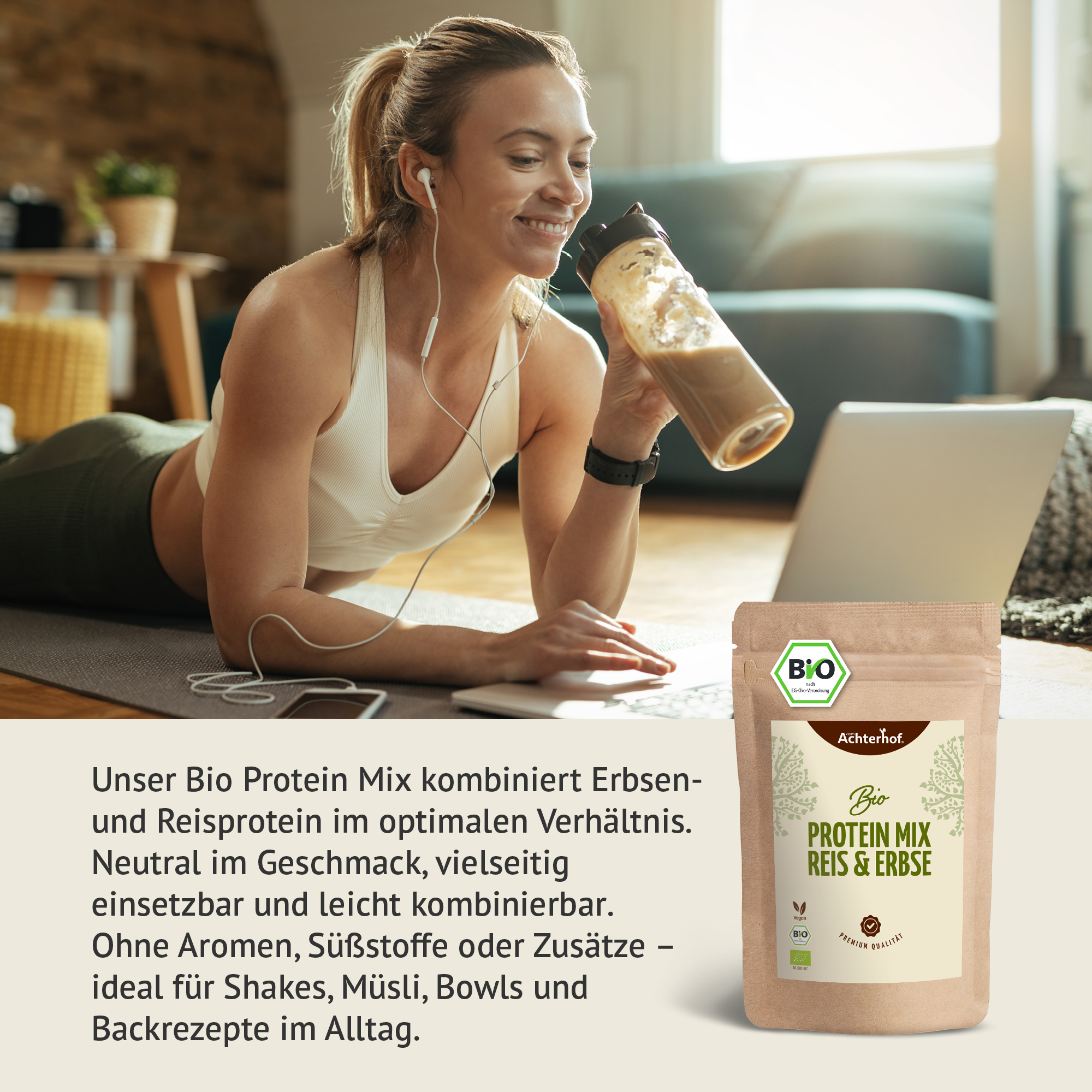 Bio Protein Basis Mix Reis & Erbse (250g)