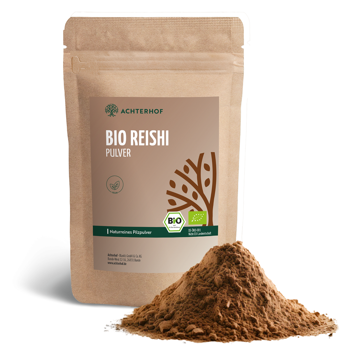 Bio Reishi Pilzpulver (100g)