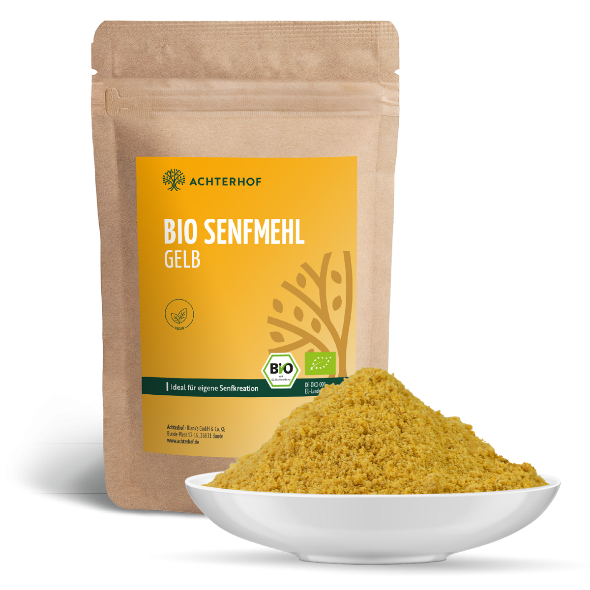 Senfmehl gelb Bio (500g)