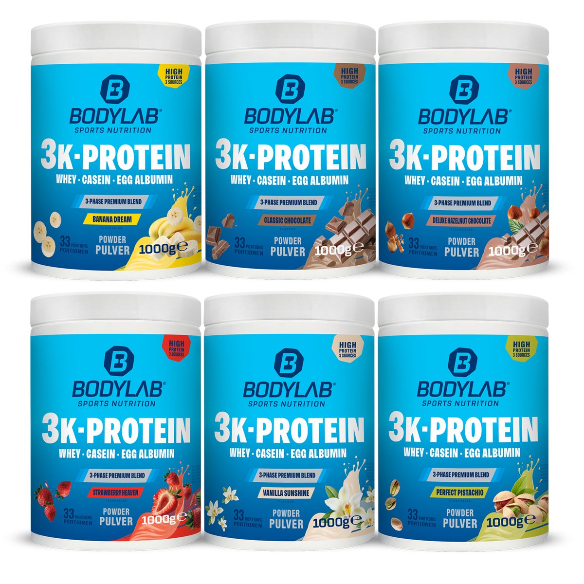 3 x 3K-Protein (1000g)