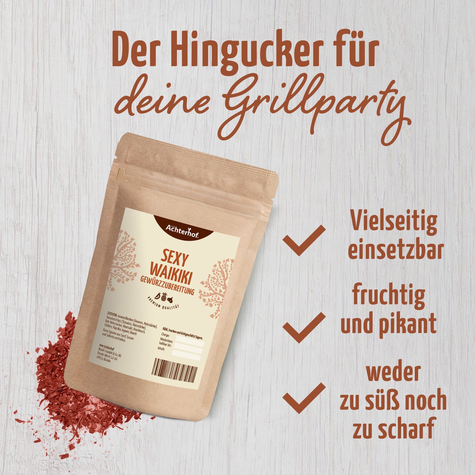 Sexy Waikiki Gewürzzubereitung (100g)