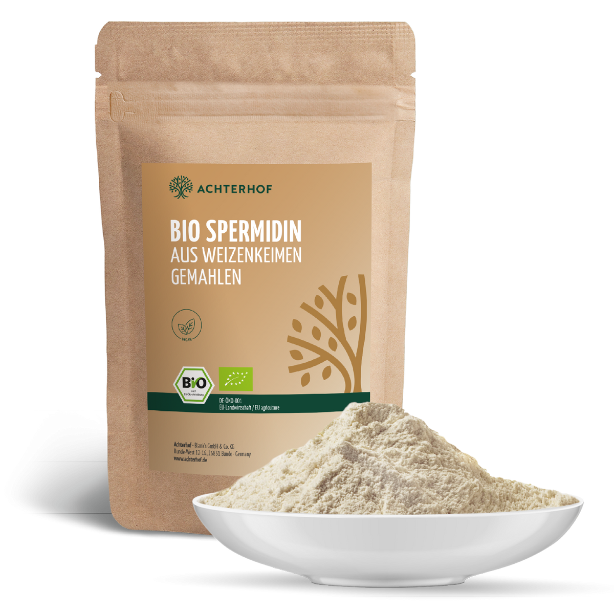 Spermidin aus Weizenkeimen Bio (500g)
