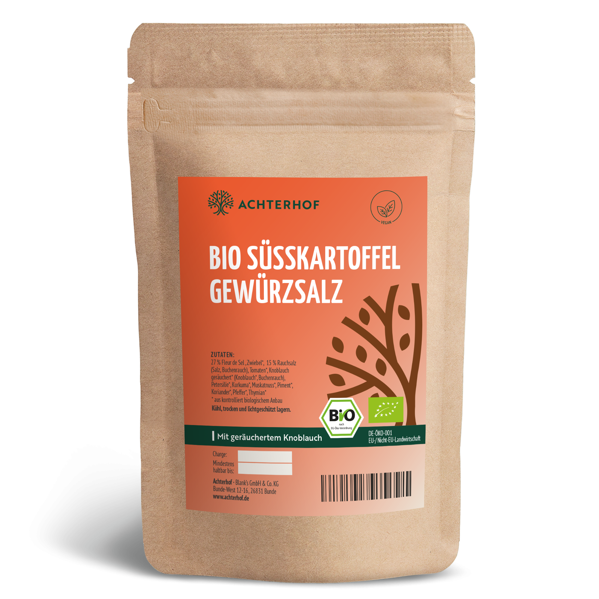 Bio Süßkartoffel Gewürzsalz (100g)