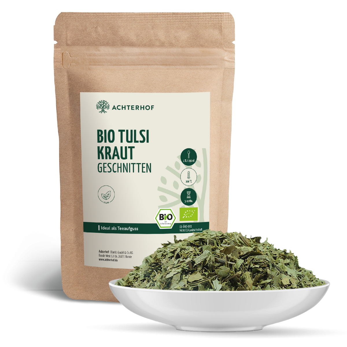 Tulsikraut geschnitten Bio (500g)
