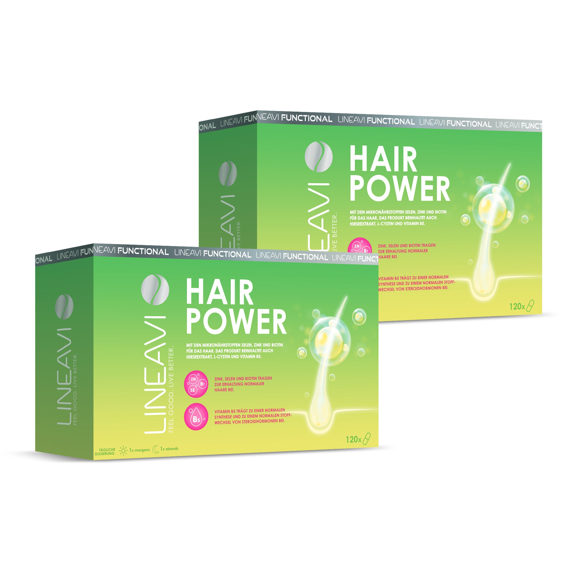 Haarkraft 4-Monatspackung (2x120 Kapseln)