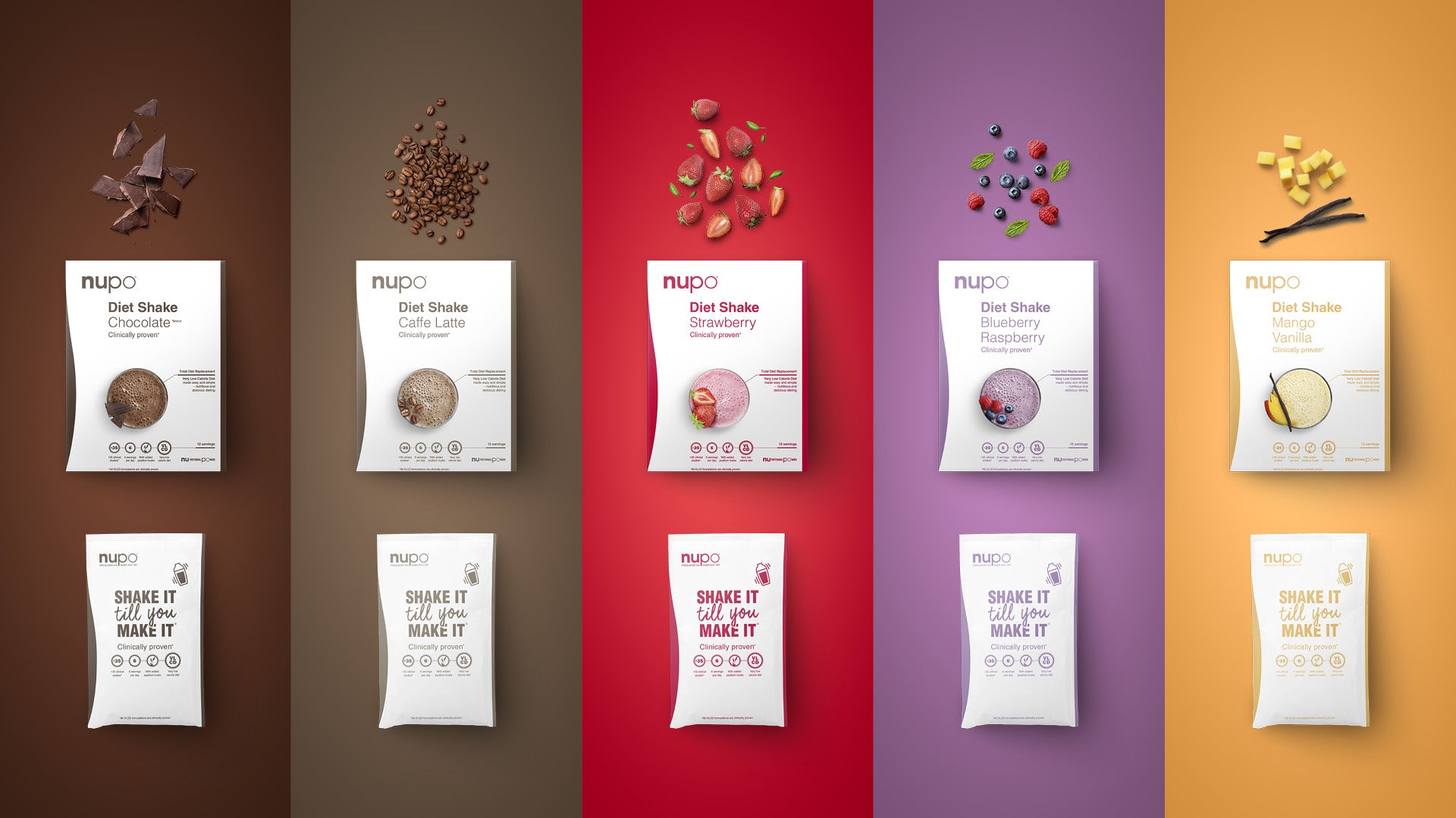 Diet Meal Probier-Pack (12x32g) + GRATIS Shaker