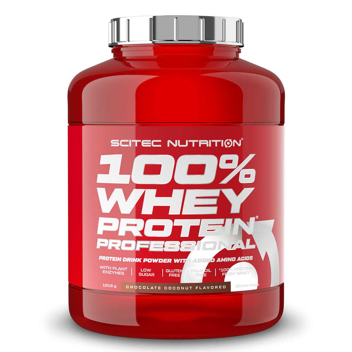 100% Whey Protein Professional (1816g) Chocolate Coconut
