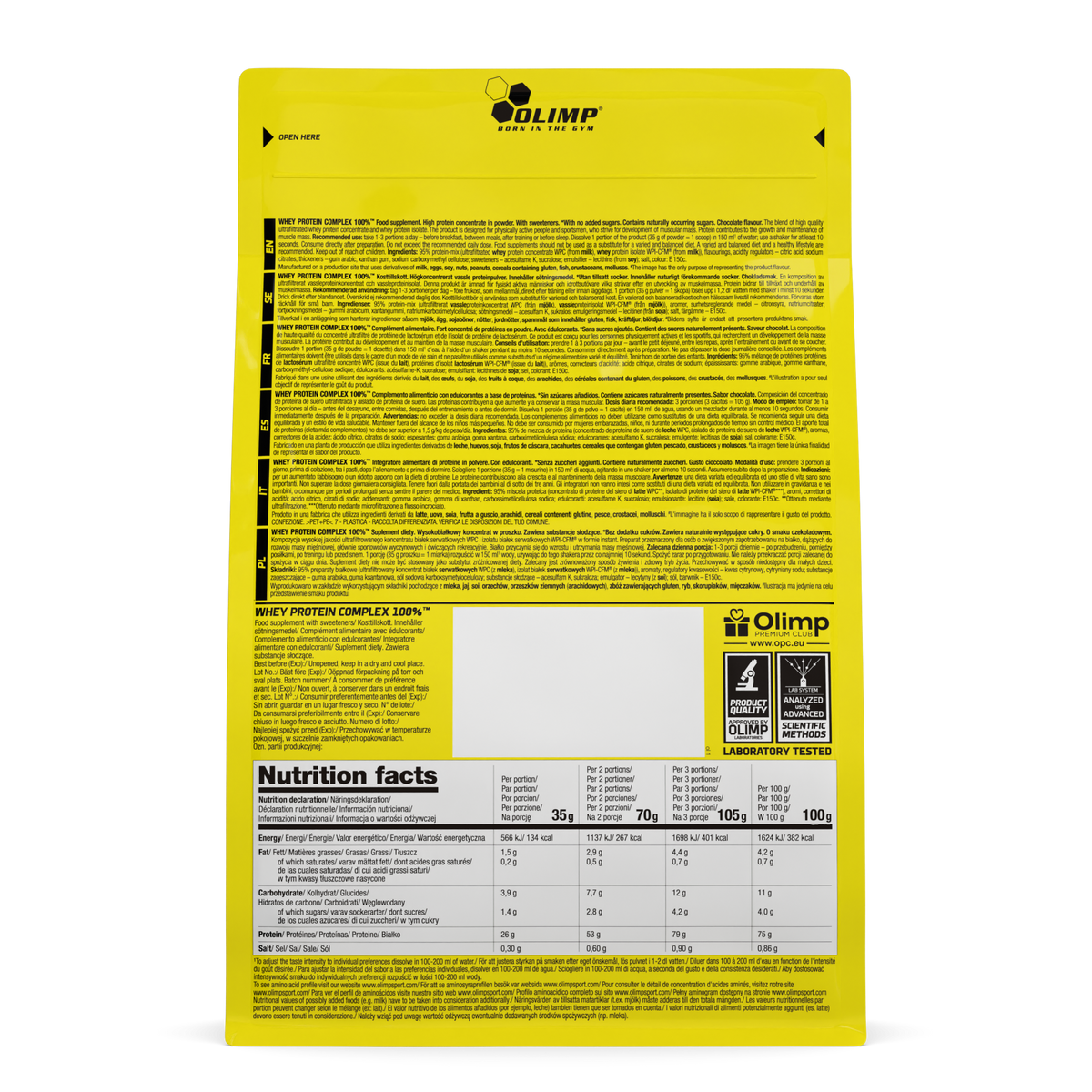 Whey Protein Complex 100% (700g) Schokolade