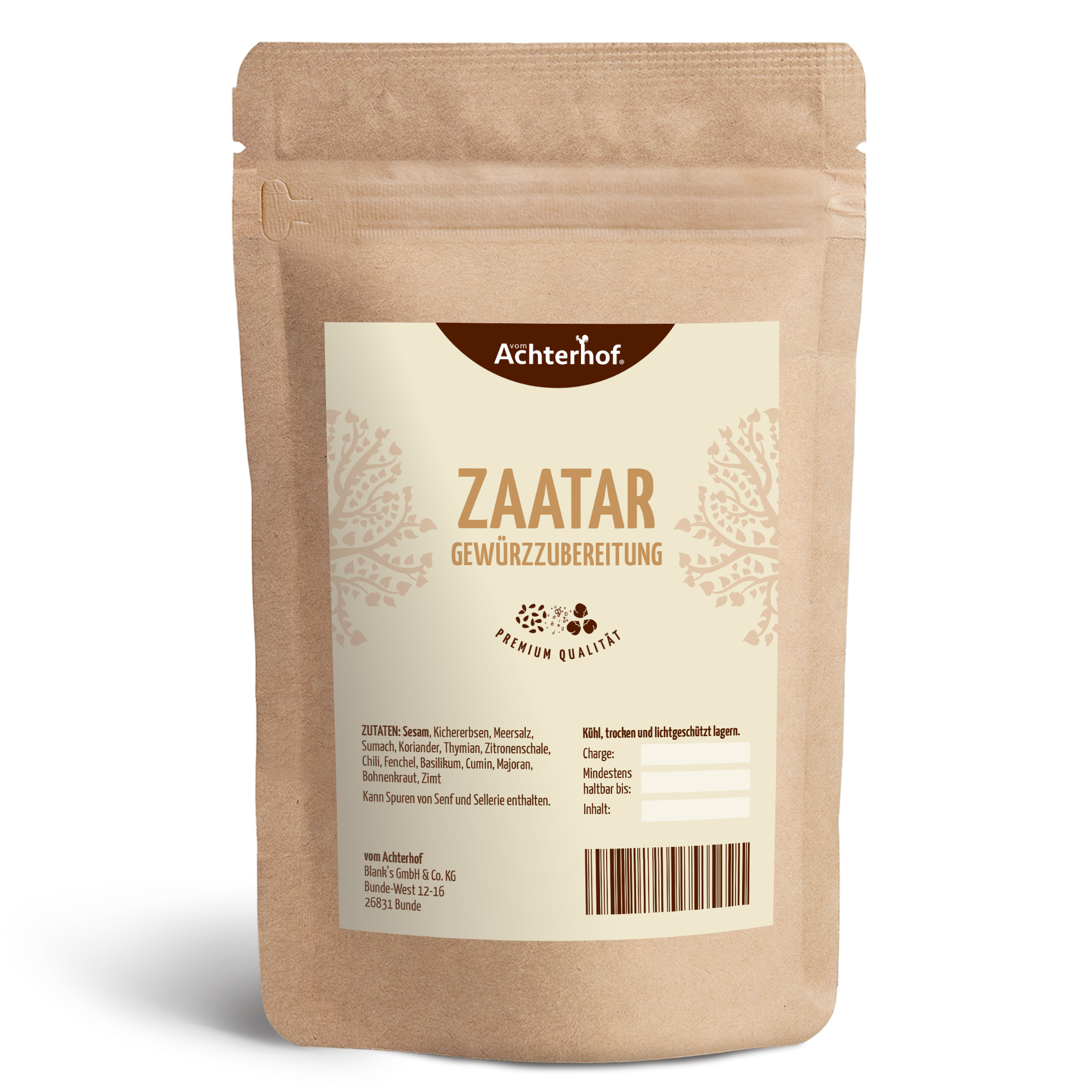 Zaatar Gewürzzubereitung (100g)