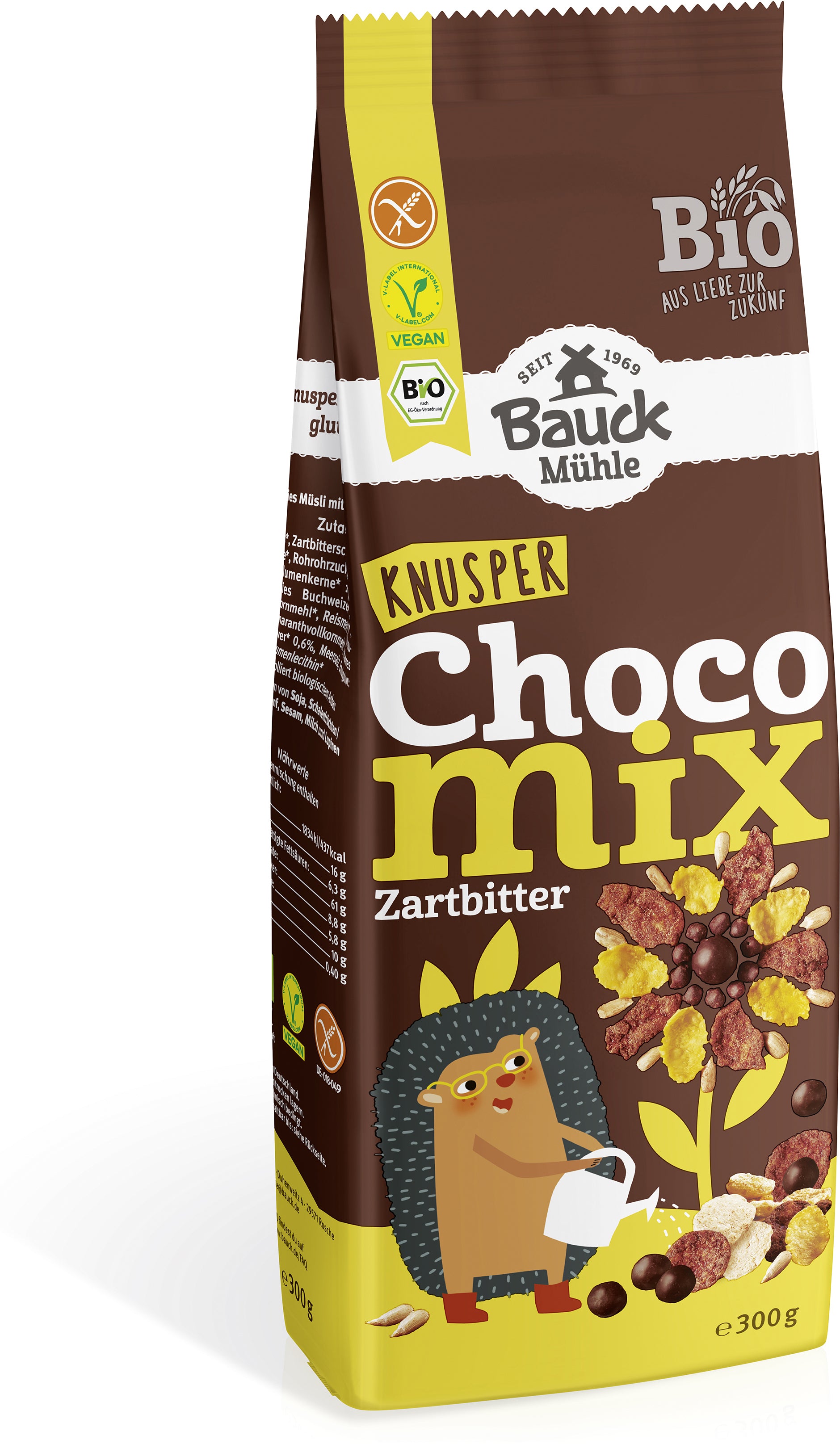 Zartbitter Knusper Frühstück glutenfrei bio (300g)