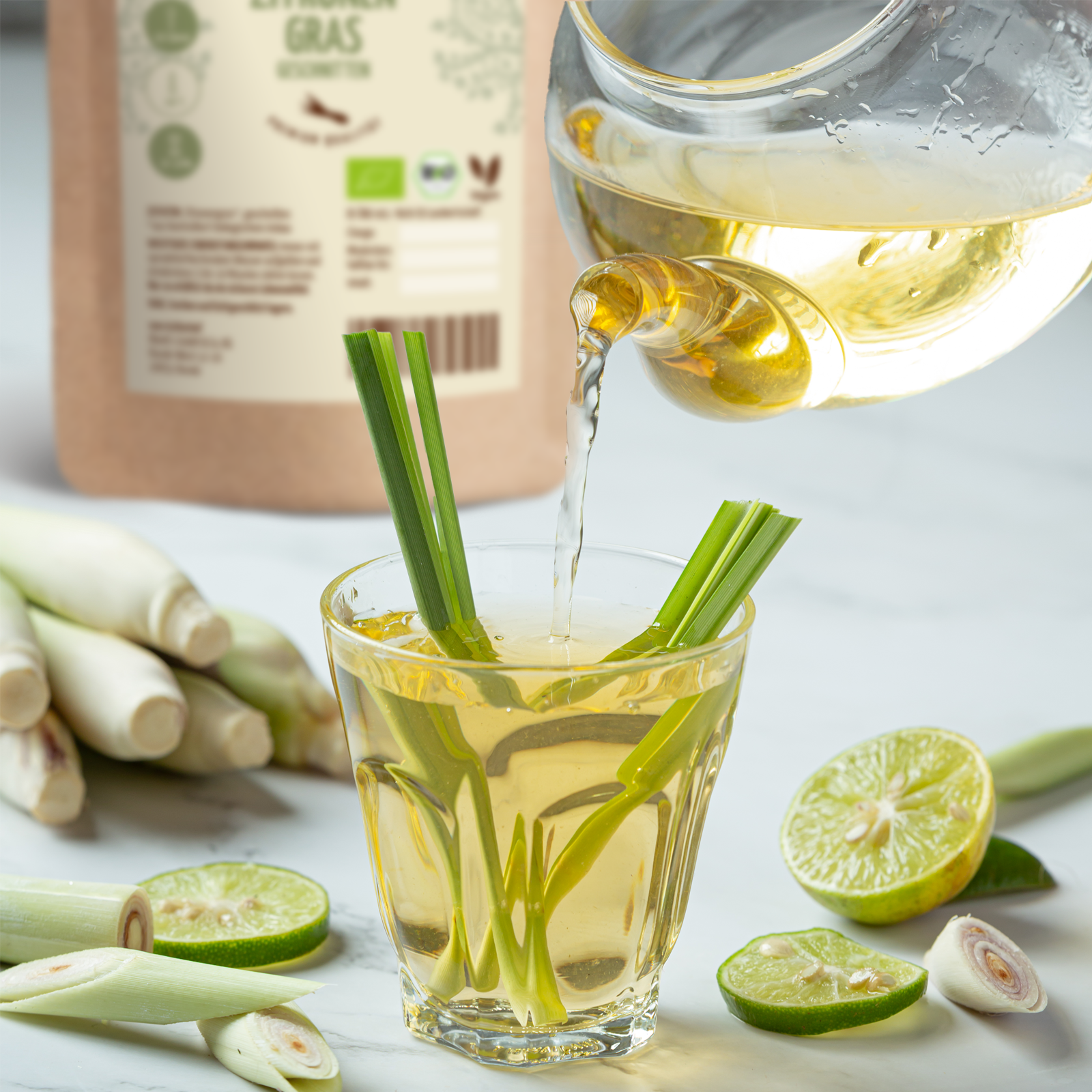 Zitronengras geschnitten (500g)