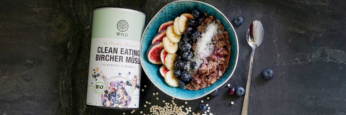 Clean Eating Bircher Müsli a lá Nadia Damaso