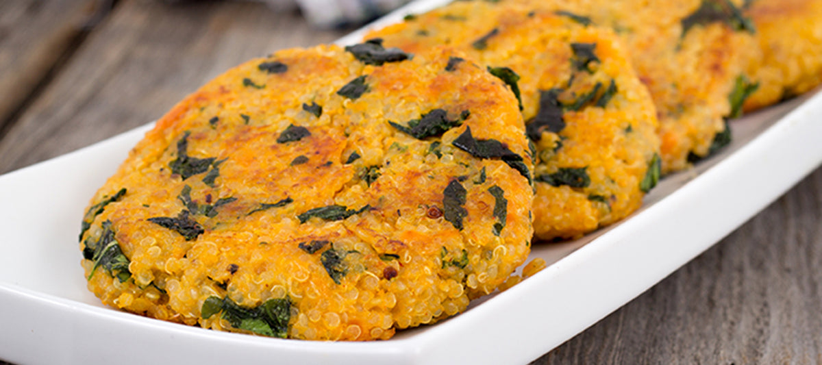 Vegane Quinoa Bratlinge vom Grill